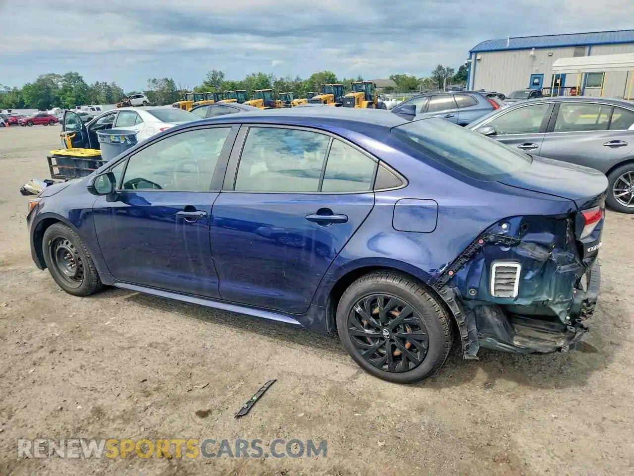 2 Photograph of a damaged car JTDEPMAE9MJ161062 TOYOTA COROLLA 2021