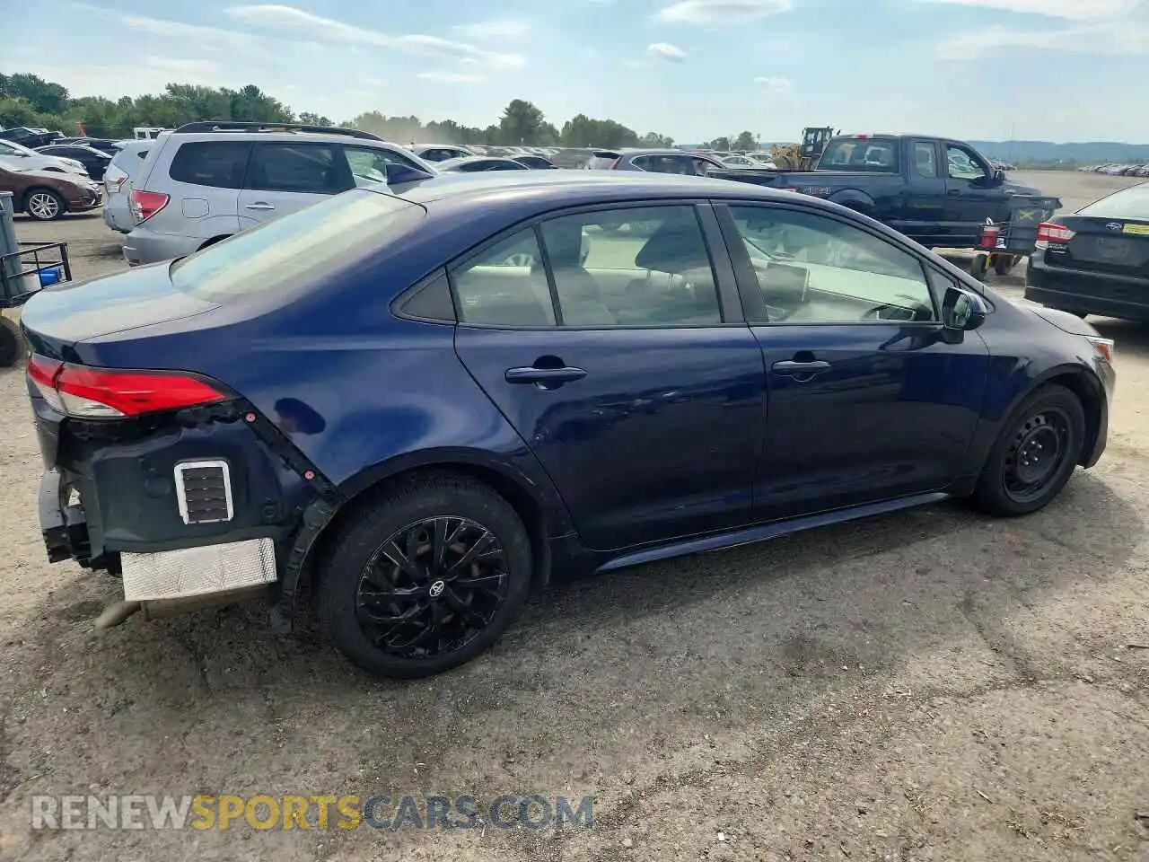 3 Photograph of a damaged car JTDEPMAE9MJ161062 TOYOTA COROLLA 2021