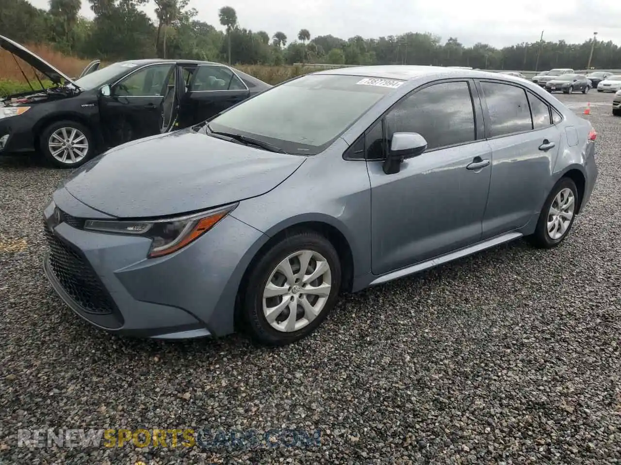 1 fotografías del automóvil dañado JTDEPMAE9MJ161868 TOYOTA COROLLA 2021