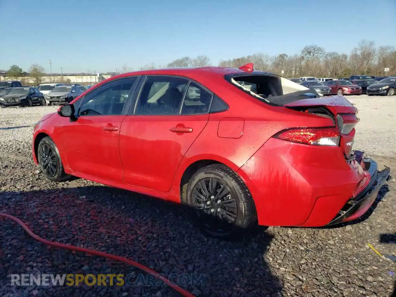 2 Photograph of a damaged car JTDEPMAE9MJ162633 TOYOTA COROLLA 2021