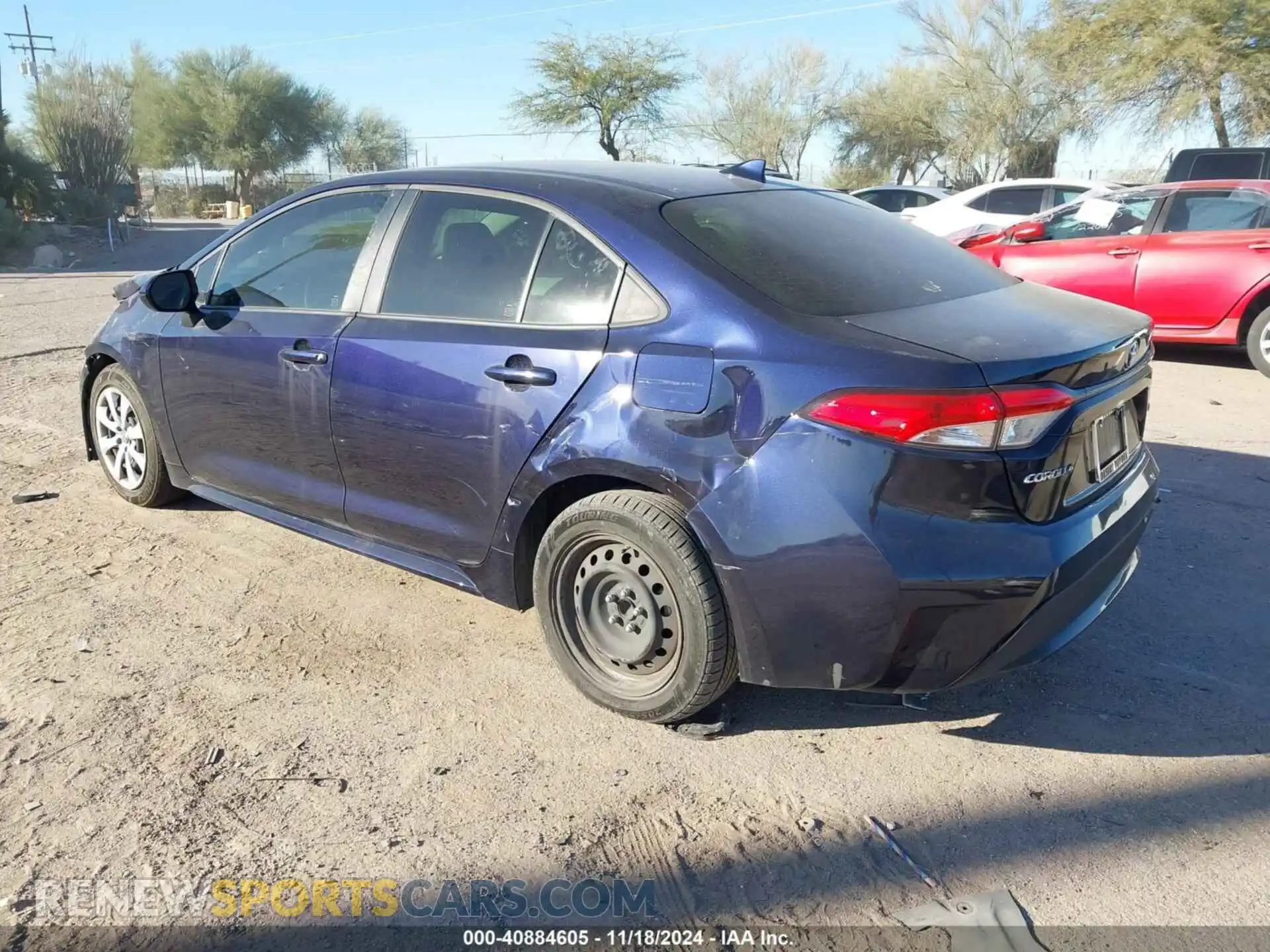 3 Photograph of a damaged car JTDEPMAE9MJ164480 TOYOTA COROLLA 2021