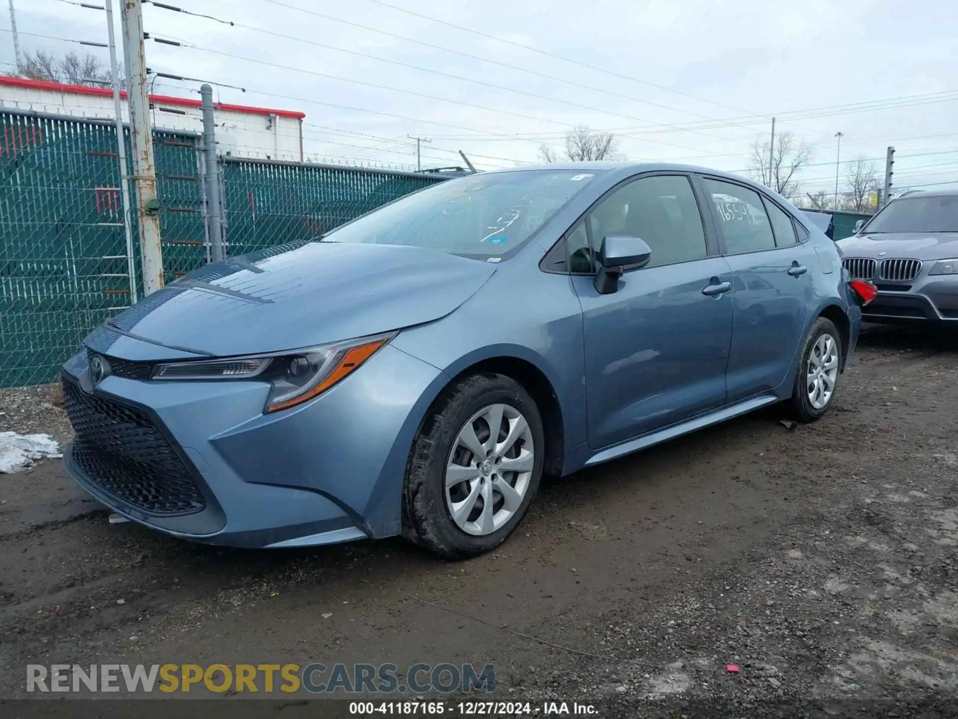 2 Photograph of a damaged car JTDEPMAE9MJ165547 TOYOTA COROLLA 2021