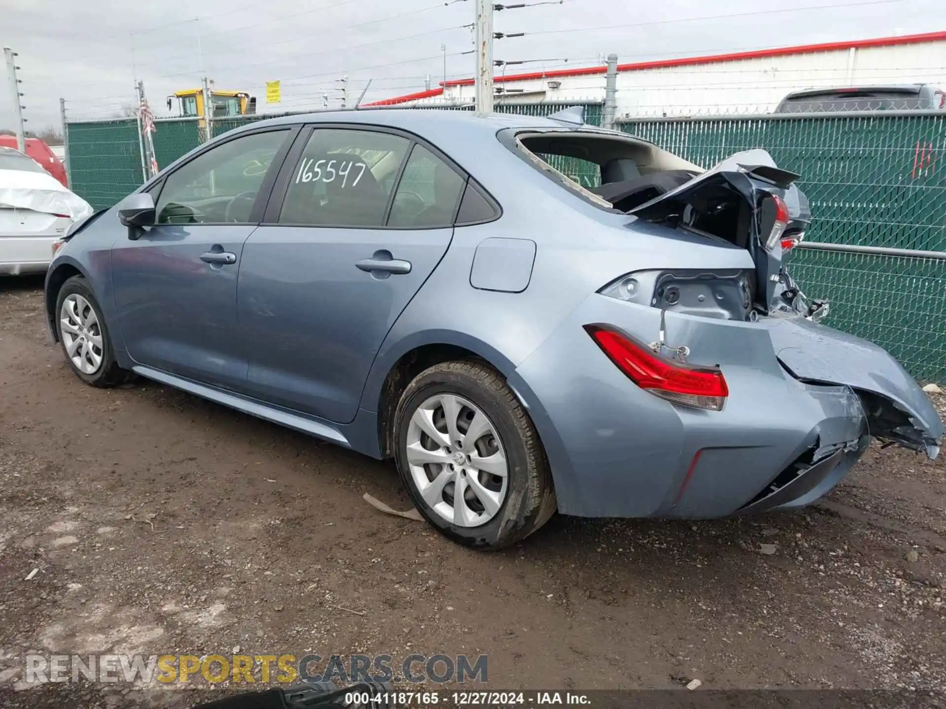 3 Photograph of a damaged car JTDEPMAE9MJ165547 TOYOTA COROLLA 2021