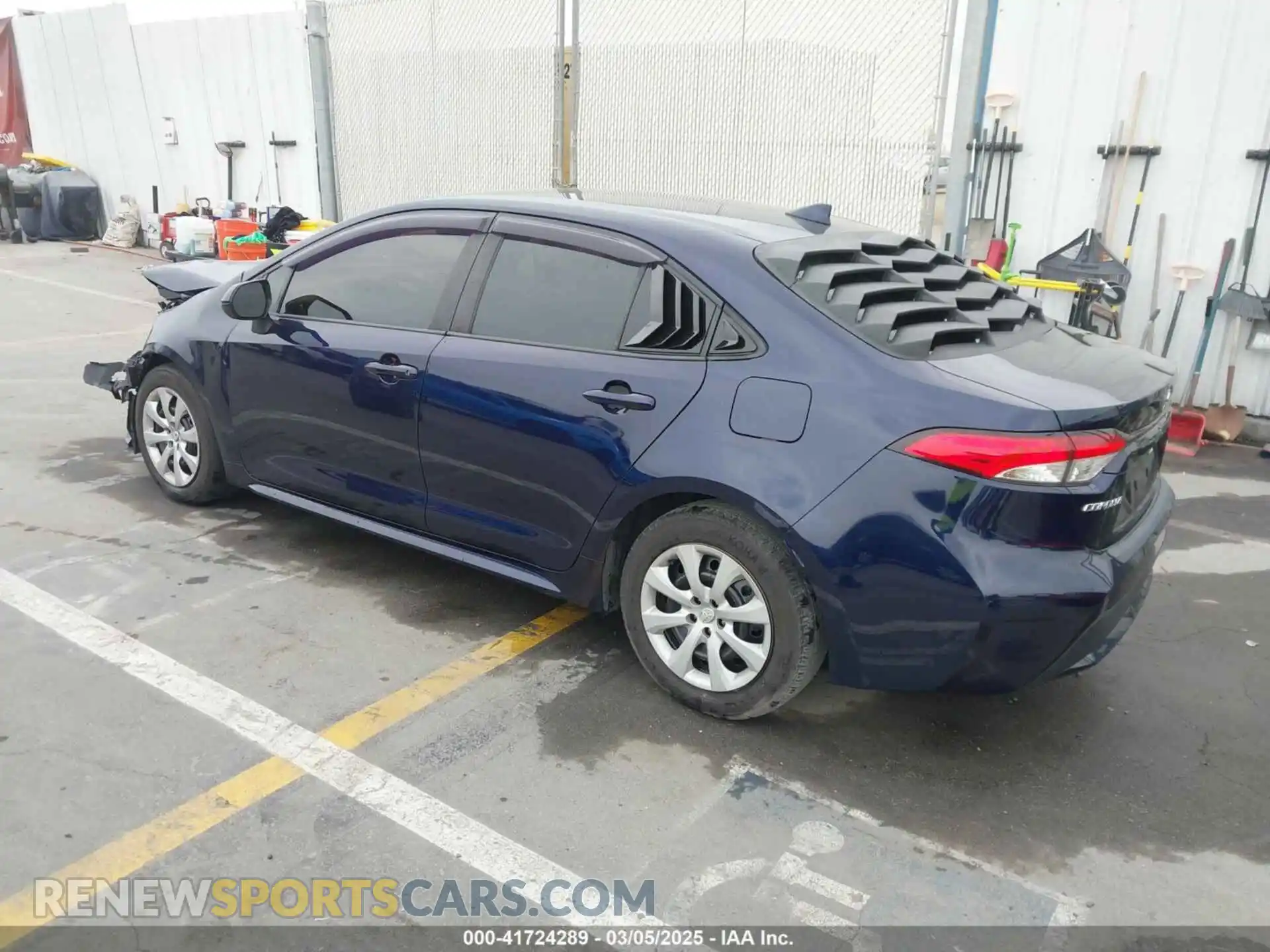 3 Photograph of a damaged car JTDEPMAE9MJ165550 TOYOTA COROLLA 2021