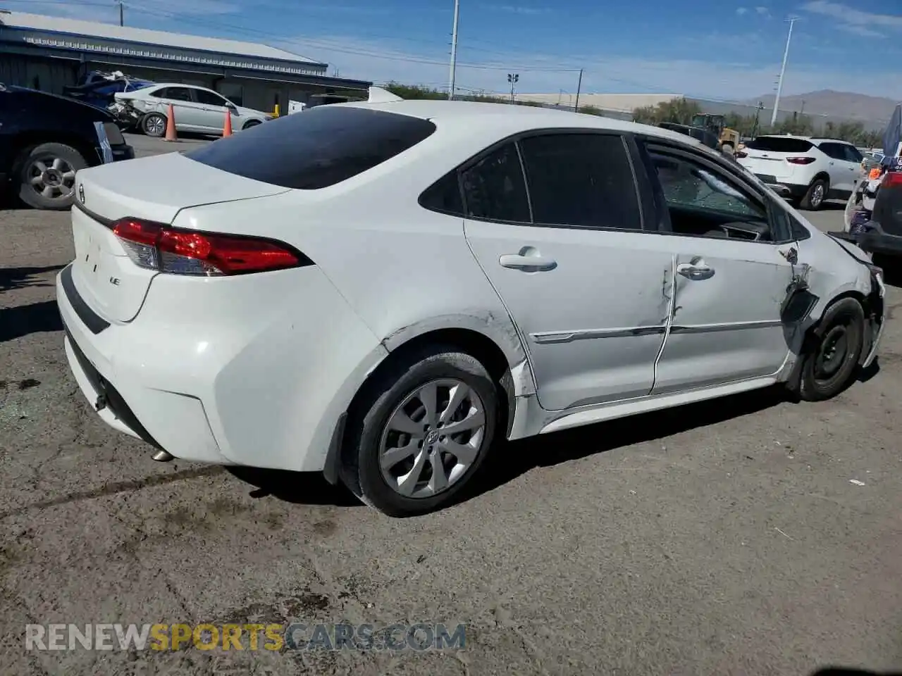 3 Photograph of a damaged car JTDEPMAE9MJ167444 TOYOTA COROLLA 2021