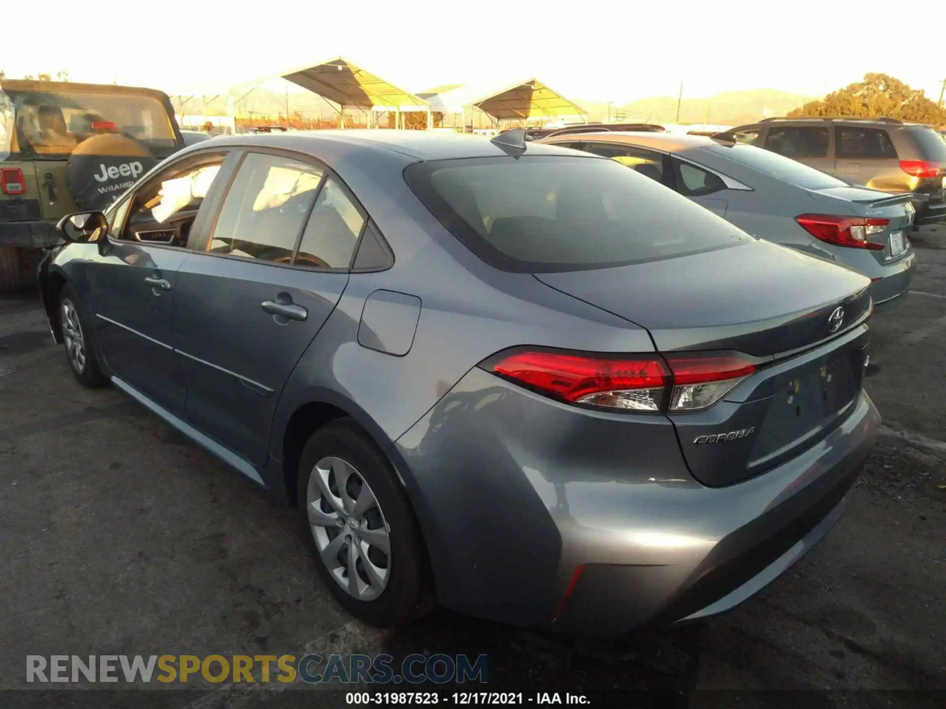 3 Photograph of a damaged car JTDEPMAE9MJ169808 TOYOTA COROLLA 2021