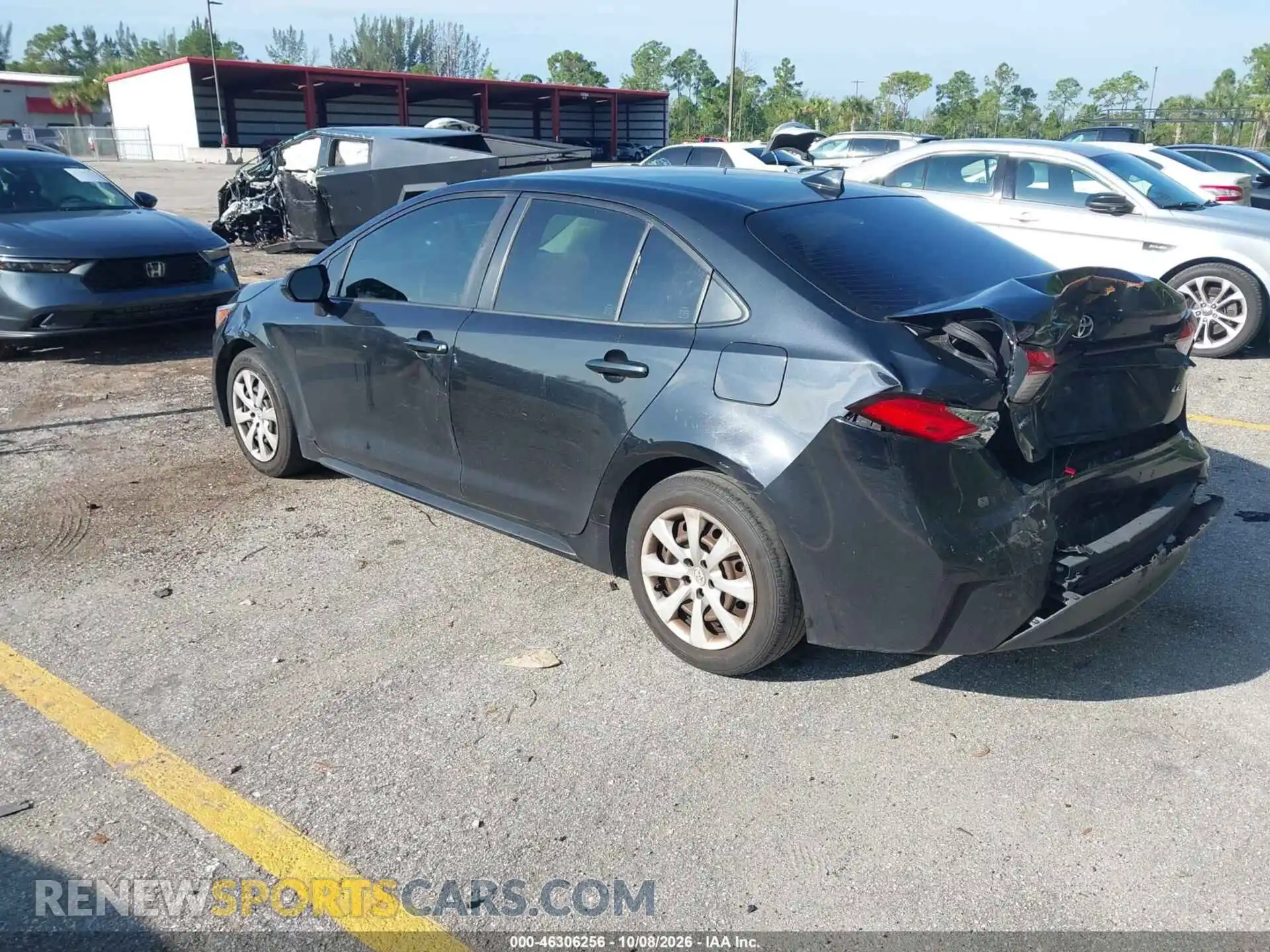 3 Photograph of a damaged car JTDEPMAE9MJ169811 TOYOTA COROLLA 2021