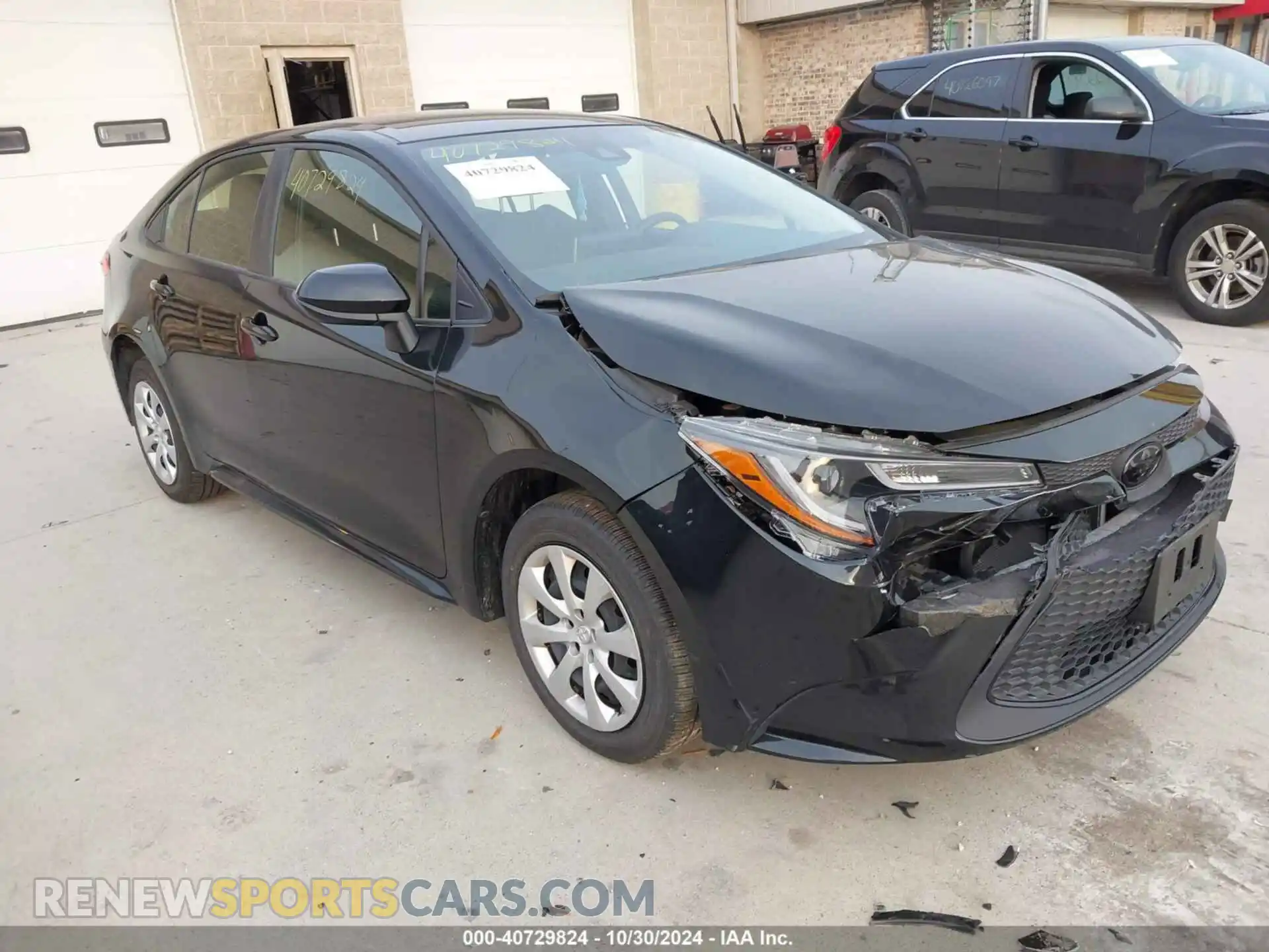1 Photograph of a damaged car JTDEPMAE9MJ171462 TOYOTA COROLLA 2021