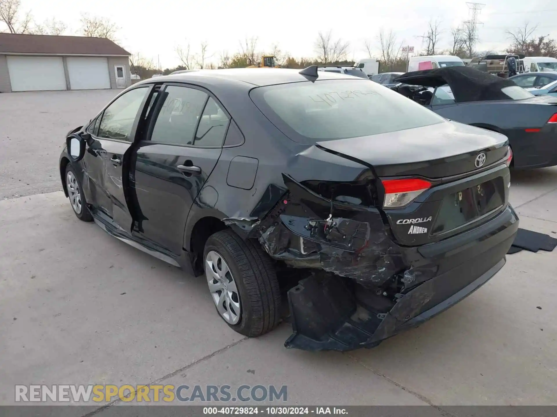 3 Photograph of a damaged car JTDEPMAE9MJ171462 TOYOTA COROLLA 2021