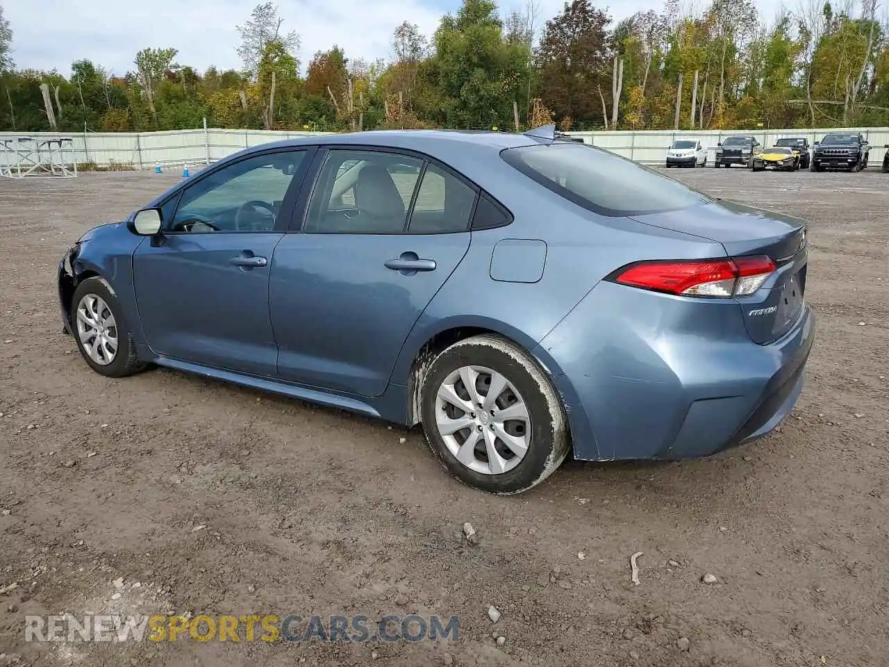 2 Photograph of a damaged car JTDEPMAE9MJ172529 TOYOTA COROLLA 2021