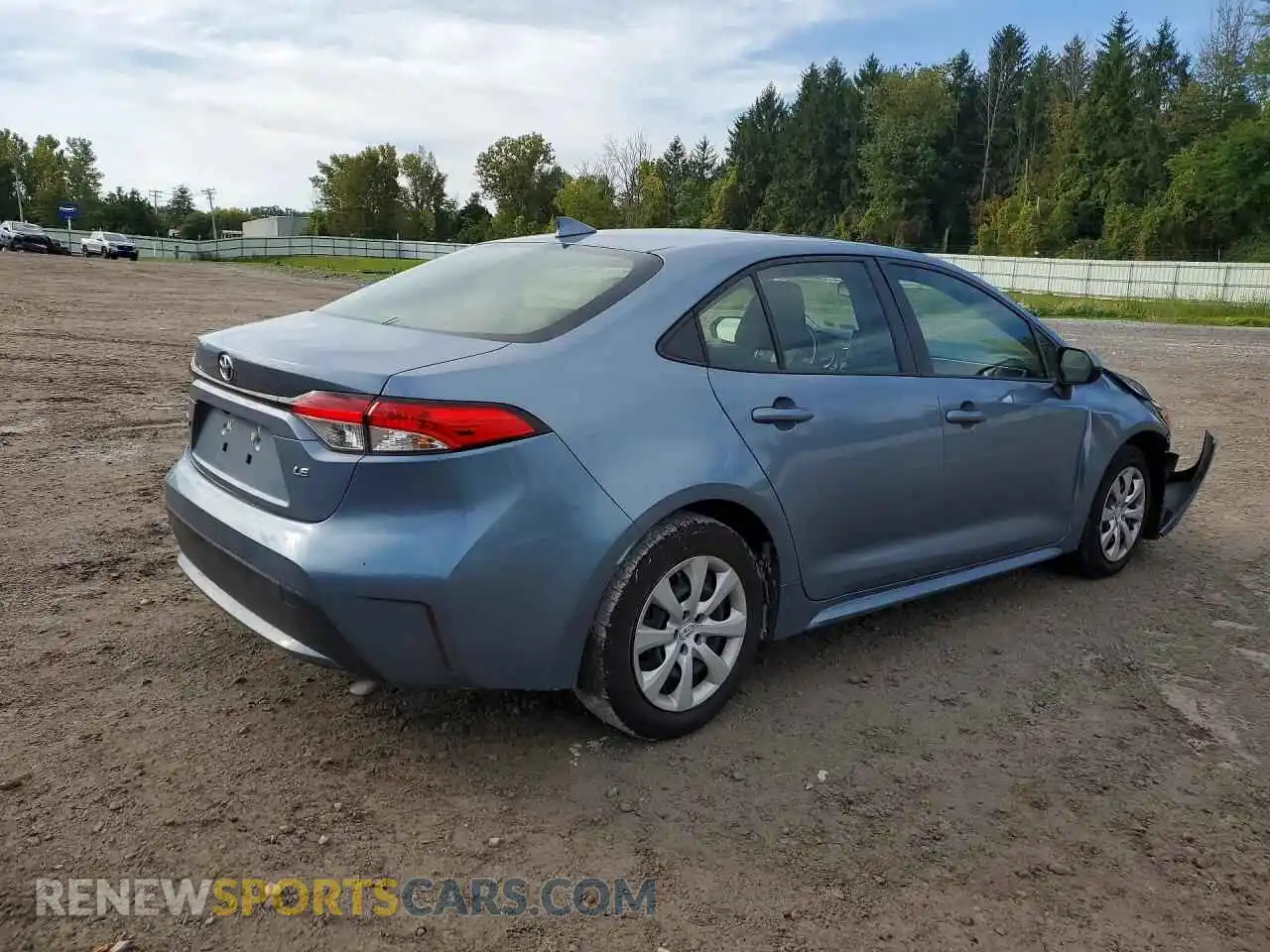 3 Photograph of a damaged car JTDEPMAE9MJ172529 TOYOTA COROLLA 2021