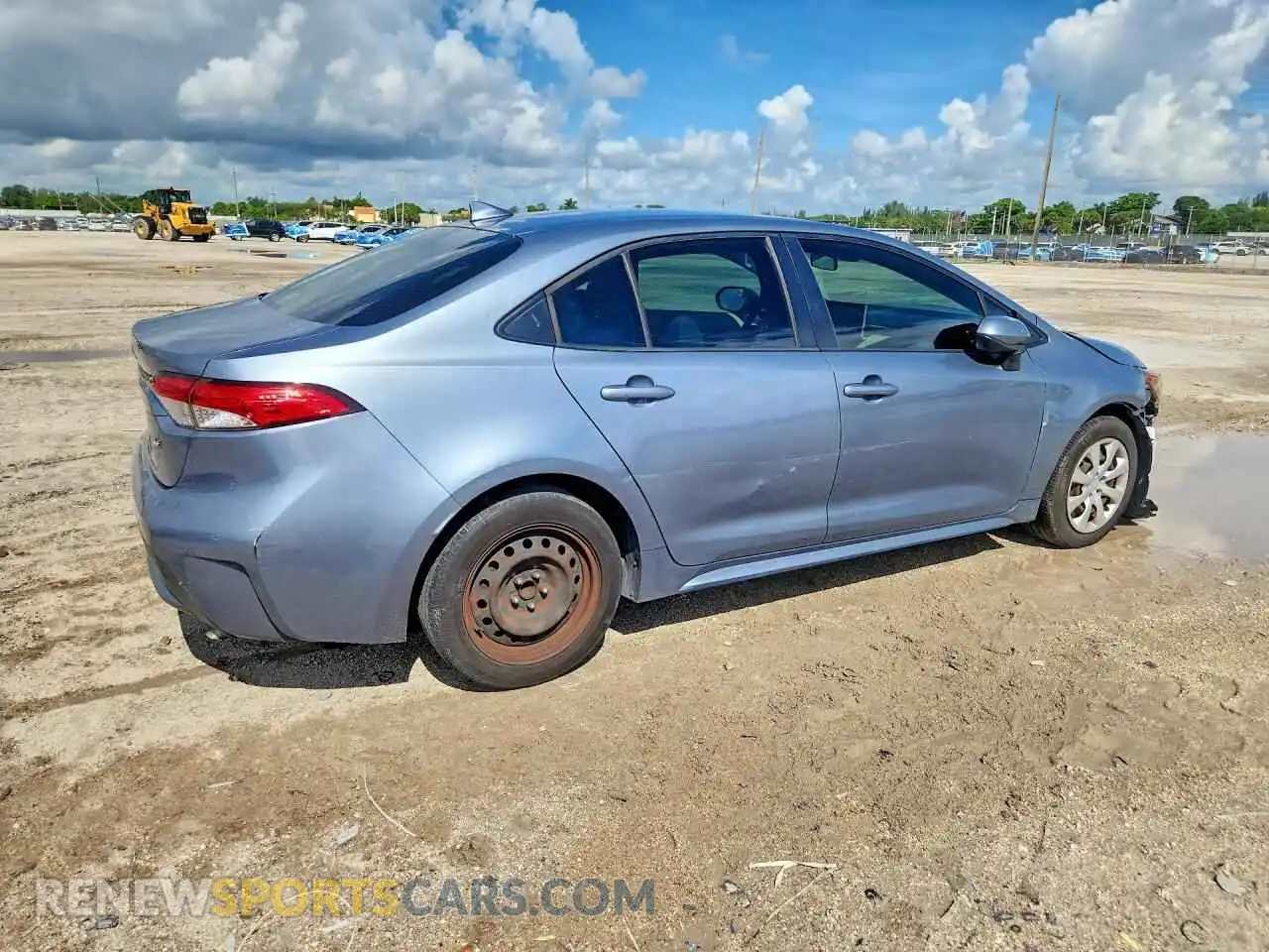 3 Photograph of a damaged car JTDEPMAE9MJ174460 TOYOTA COROLLA 2021
