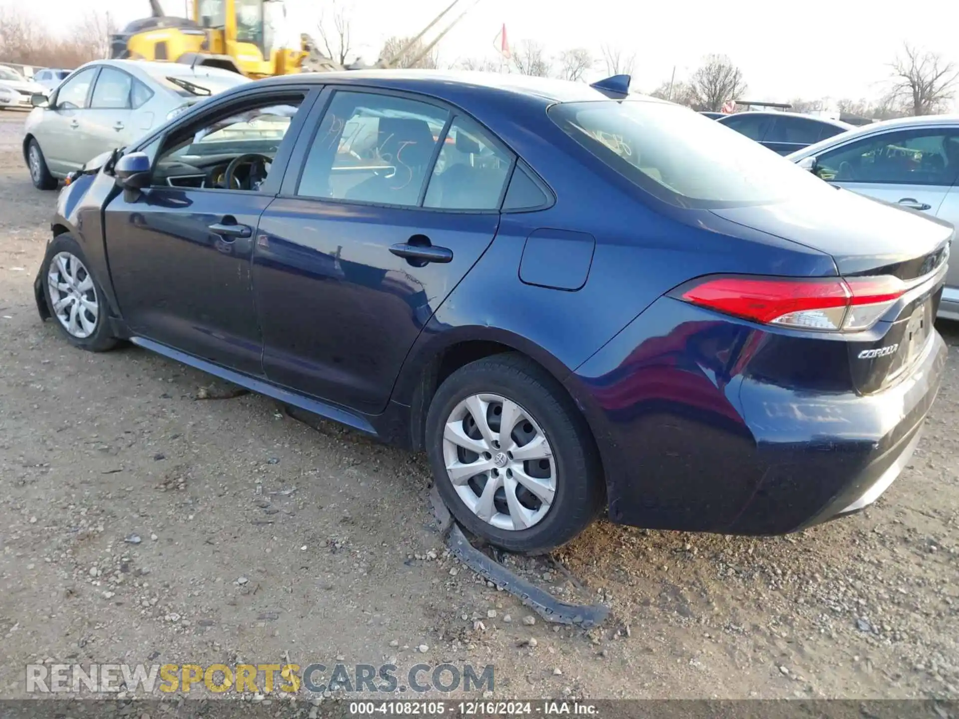 3 Photograph of a damaged car JTDEPMAE9MJ174698 TOYOTA COROLLA 2021