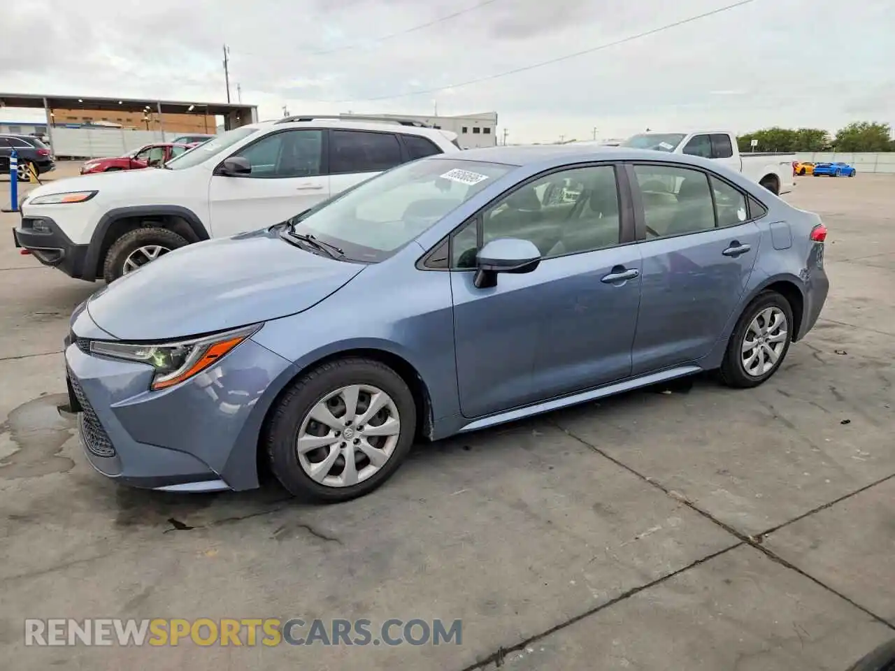 1 Фотография поврежденного автомобиля JTDEPMAE9MJ176497 TOYOTA COROLLA 2021