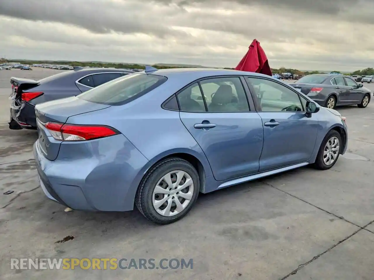 3 Фотография поврежденного автомобиля JTDEPMAE9MJ176497 TOYOTA COROLLA 2021