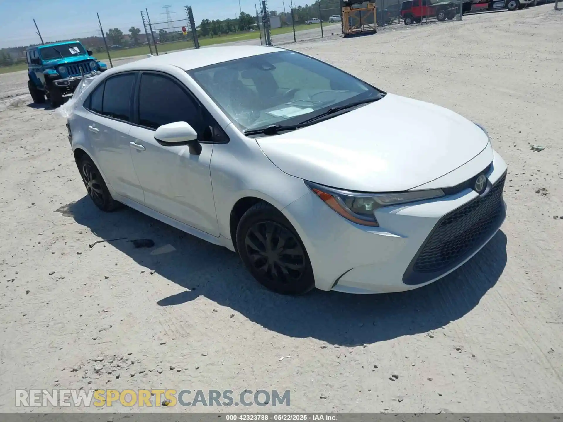 1 Photograph of a damaged car JTDEPMAE9MJ176824 TOYOTA COROLLA 2021