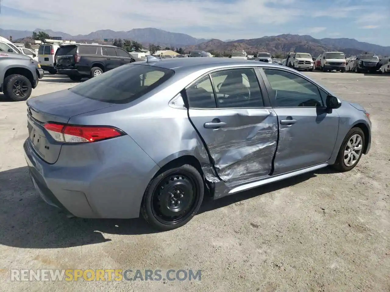 3 Photograph of a damaged car JTDEPMAE9MJ181523 TOYOTA COROLLA 2021