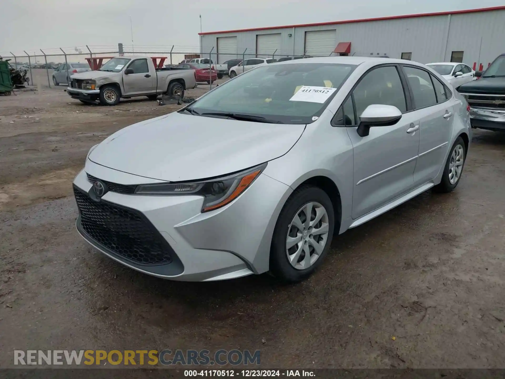 2 Photograph of a damaged car JTDEPMAE9MJ182784 TOYOTA COROLLA 2021