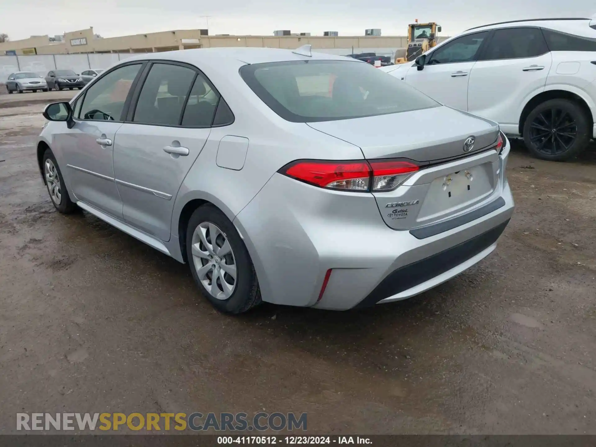 3 Photograph of a damaged car JTDEPMAE9MJ182784 TOYOTA COROLLA 2021