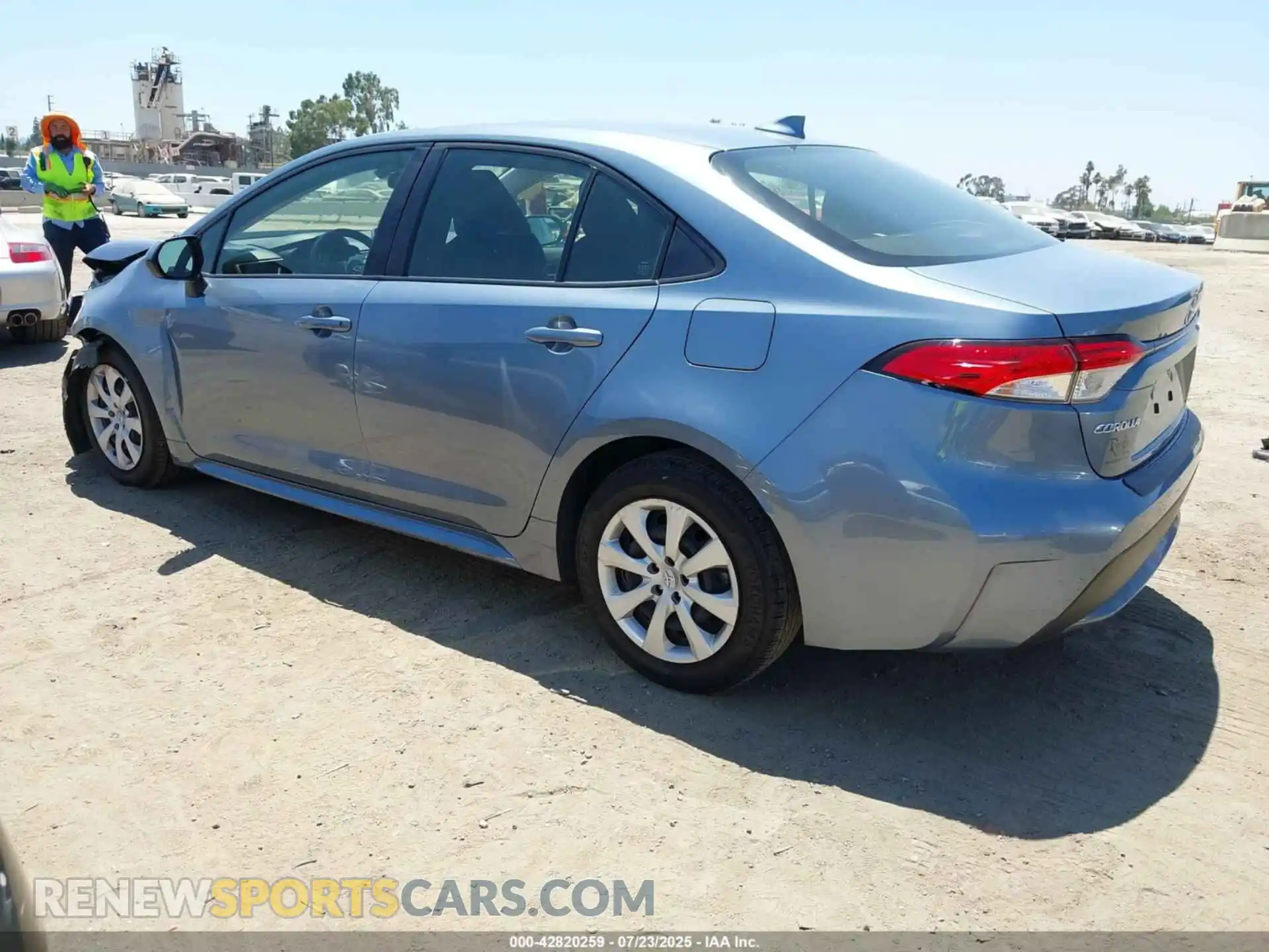 3 Photograph of a damaged car JTDEPMAE9MJ187404 TOYOTA COROLLA 2021