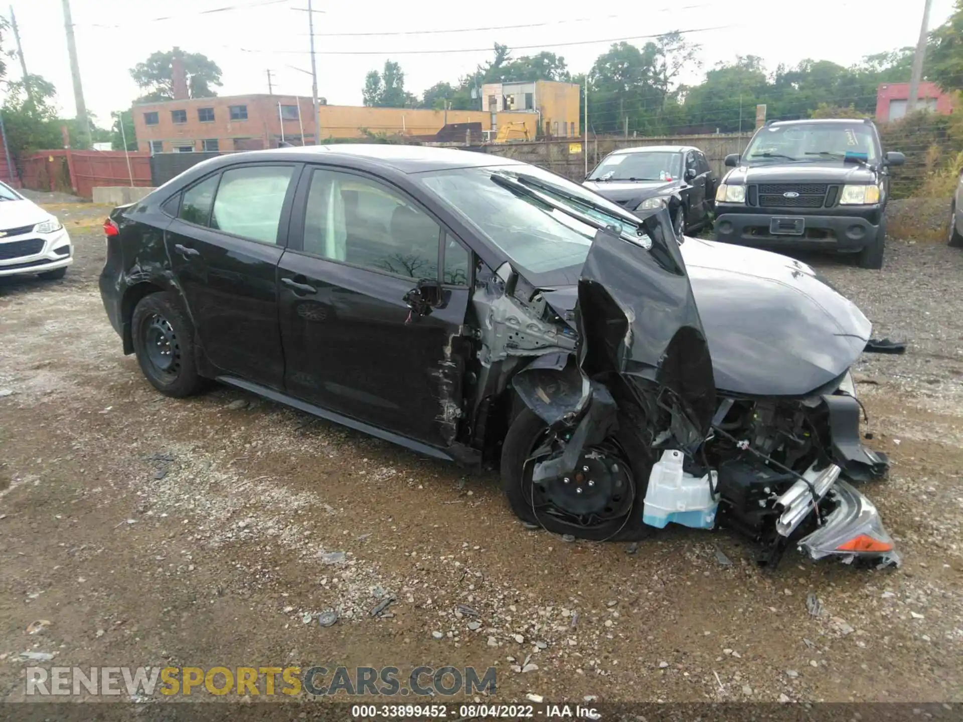 1 Photograph of a damaged car JTDEPMAE9MJ188486 TOYOTA COROLLA 2021