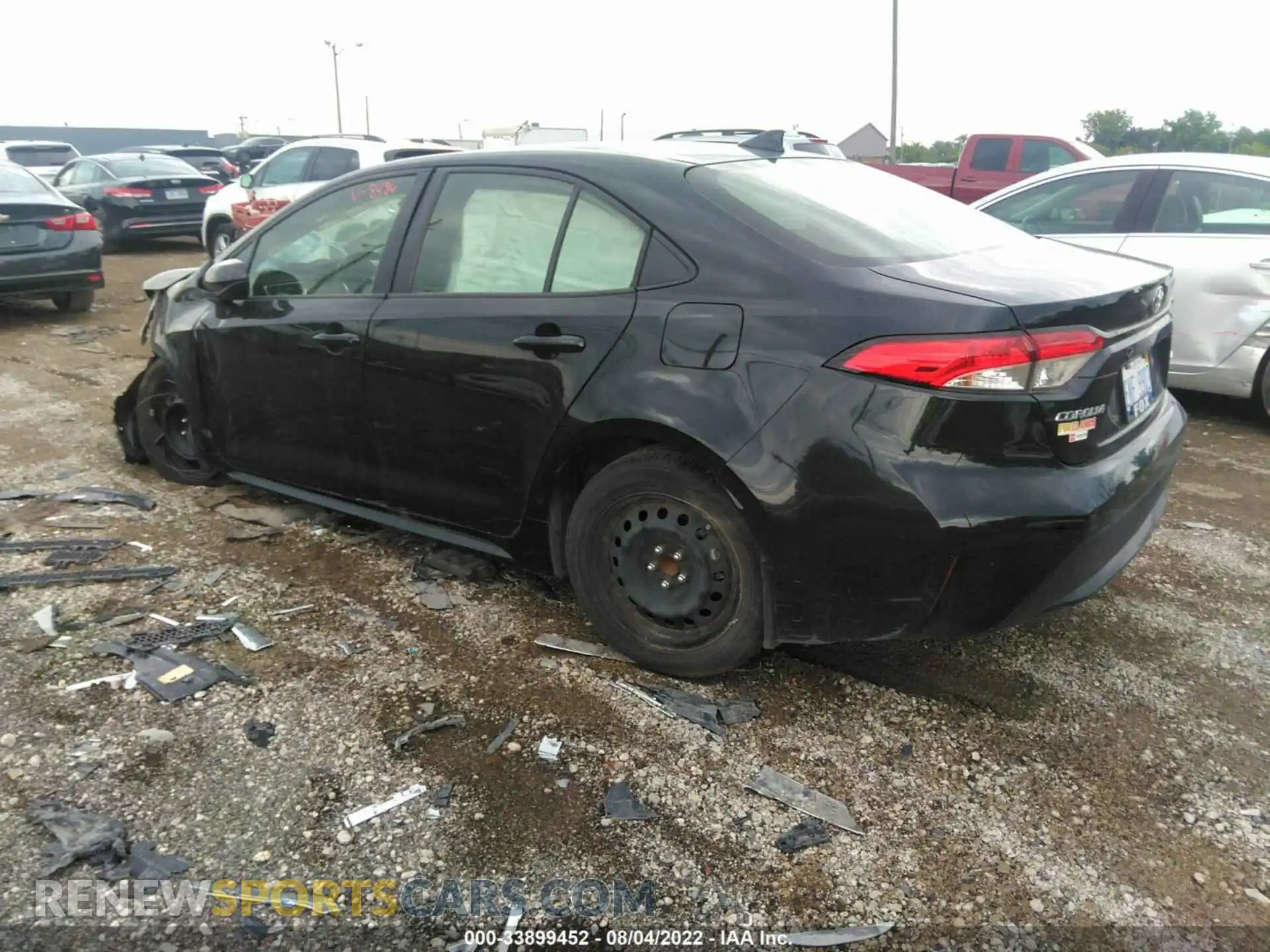 3 Photograph of a damaged car JTDEPMAE9MJ188486 TOYOTA COROLLA 2021