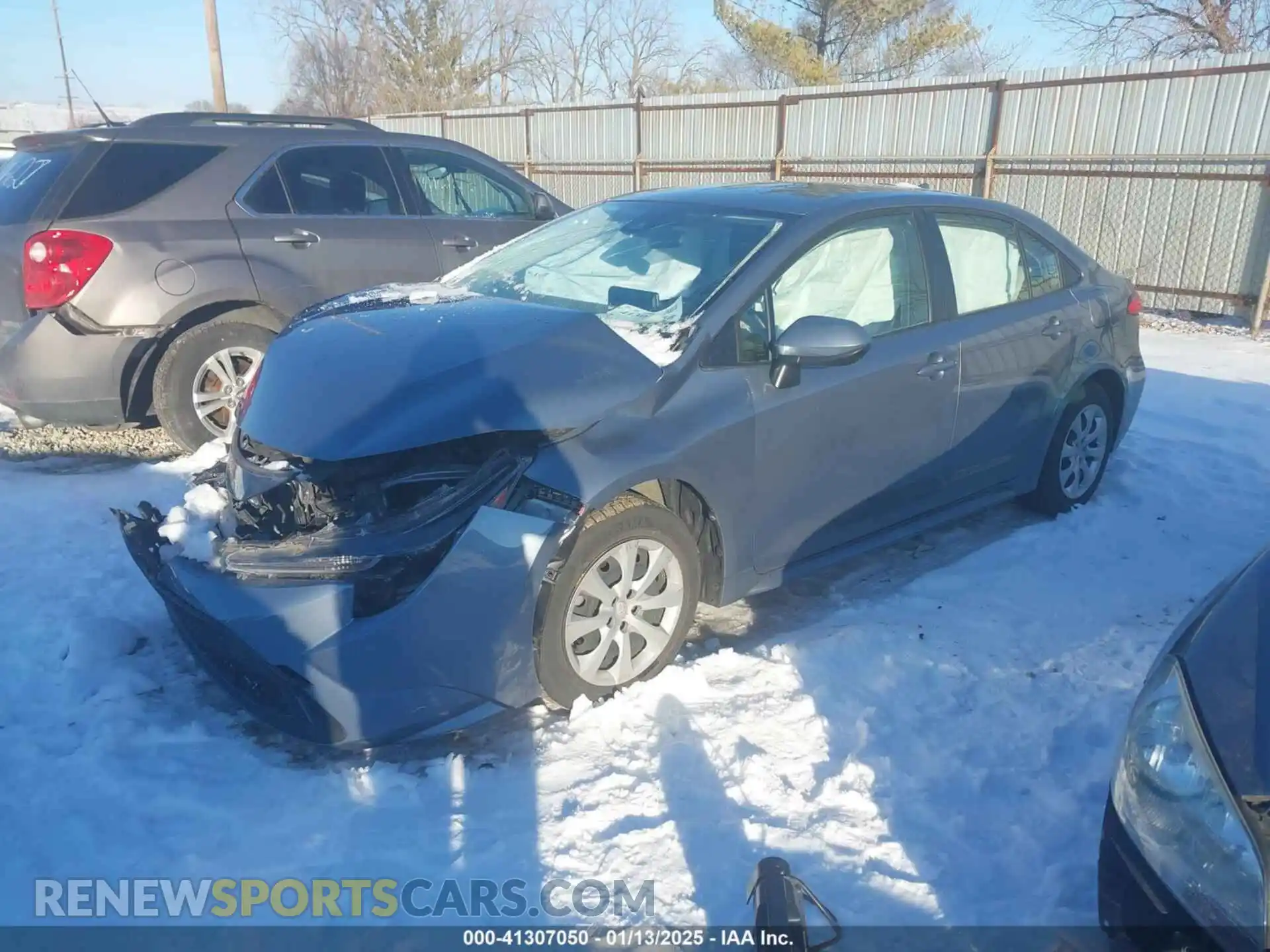 2 Photograph of a damaged car JTDEPMAE9MJ189752 TOYOTA COROLLA 2021