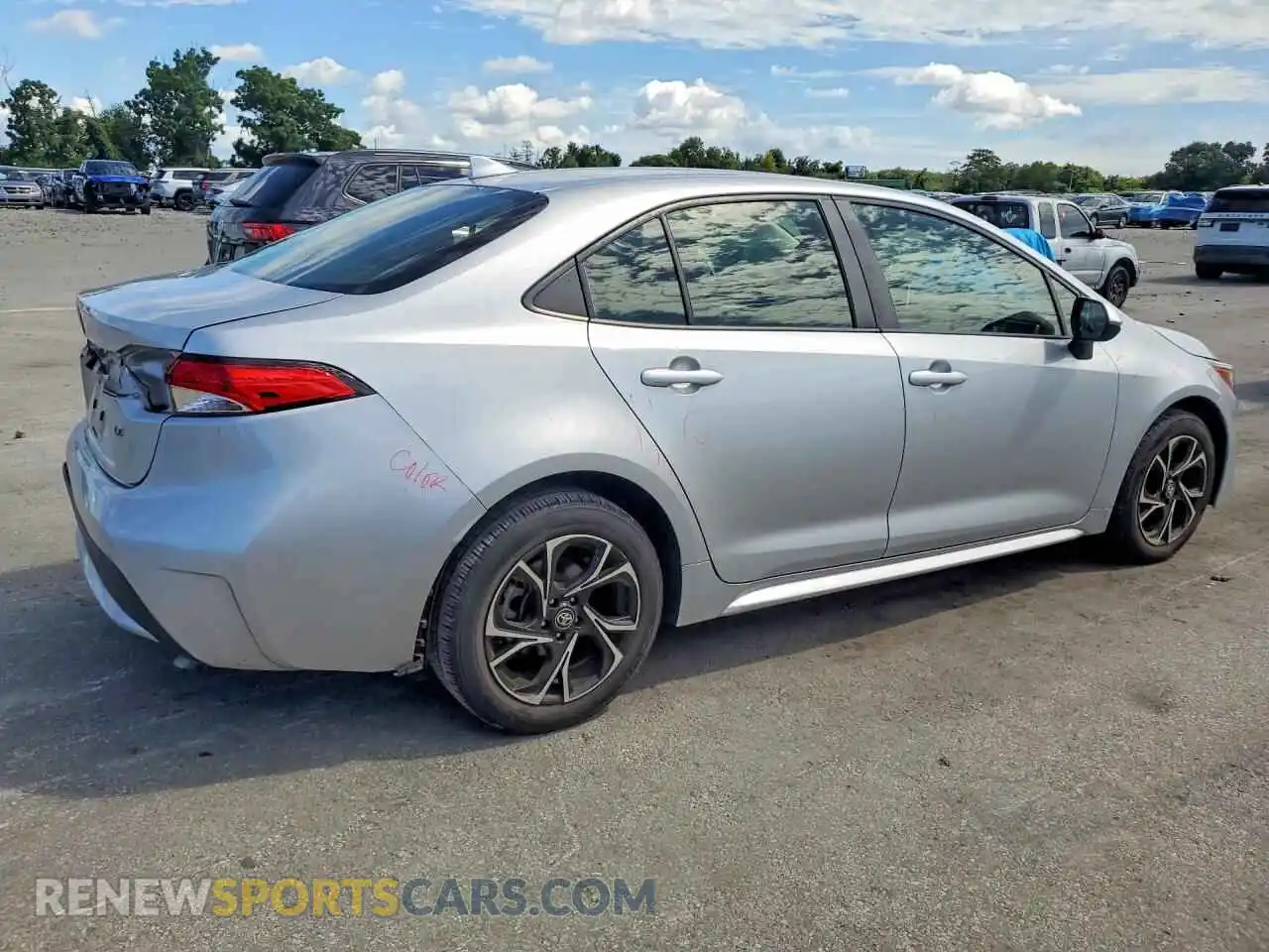 3 Photograph of a damaged car JTDEPMAEXMJ117524 TOYOTA COROLLA 2021