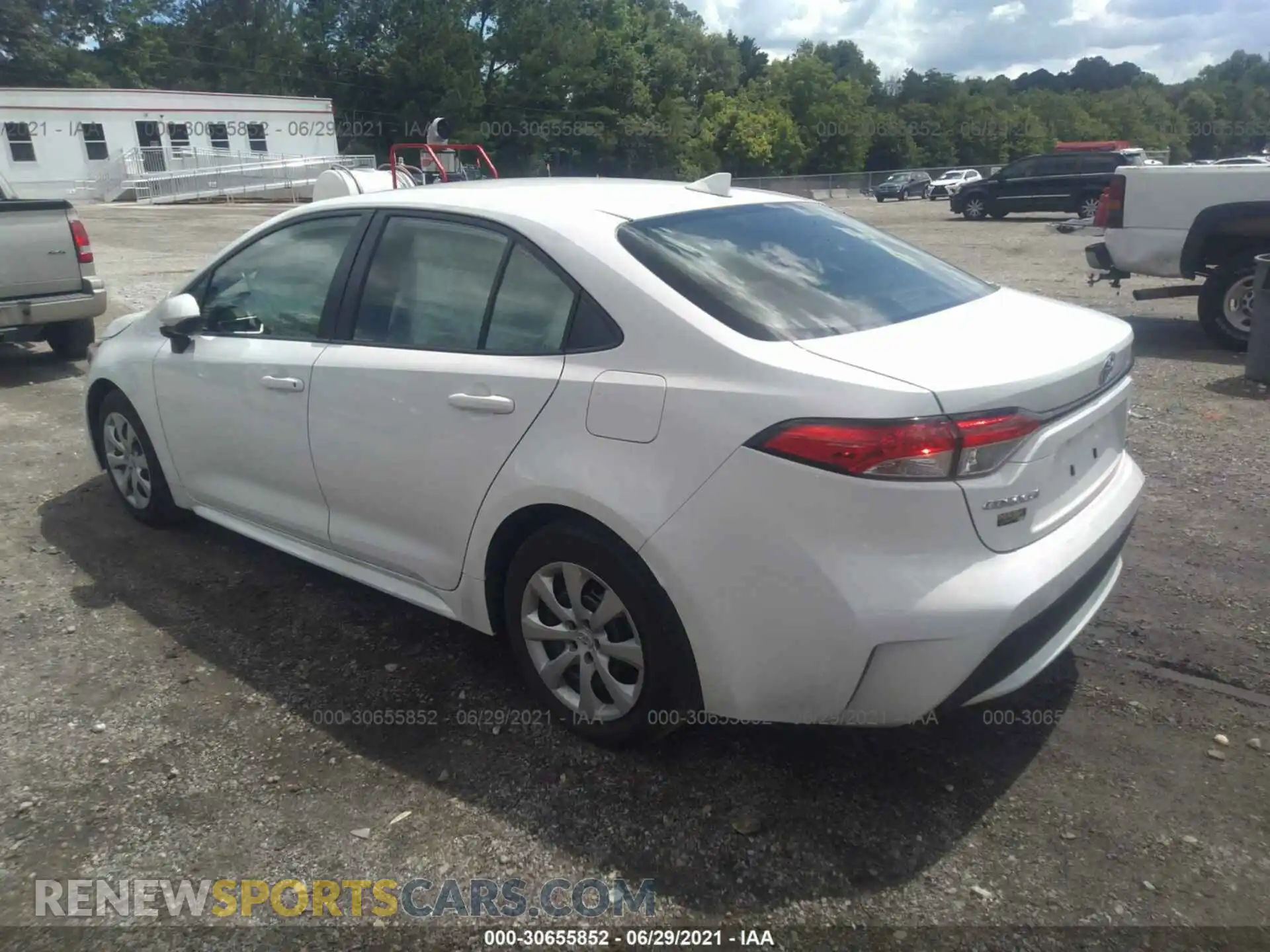 3 Photograph of a damaged car JTDEPMAEXMJ117667 TOYOTA COROLLA 2021