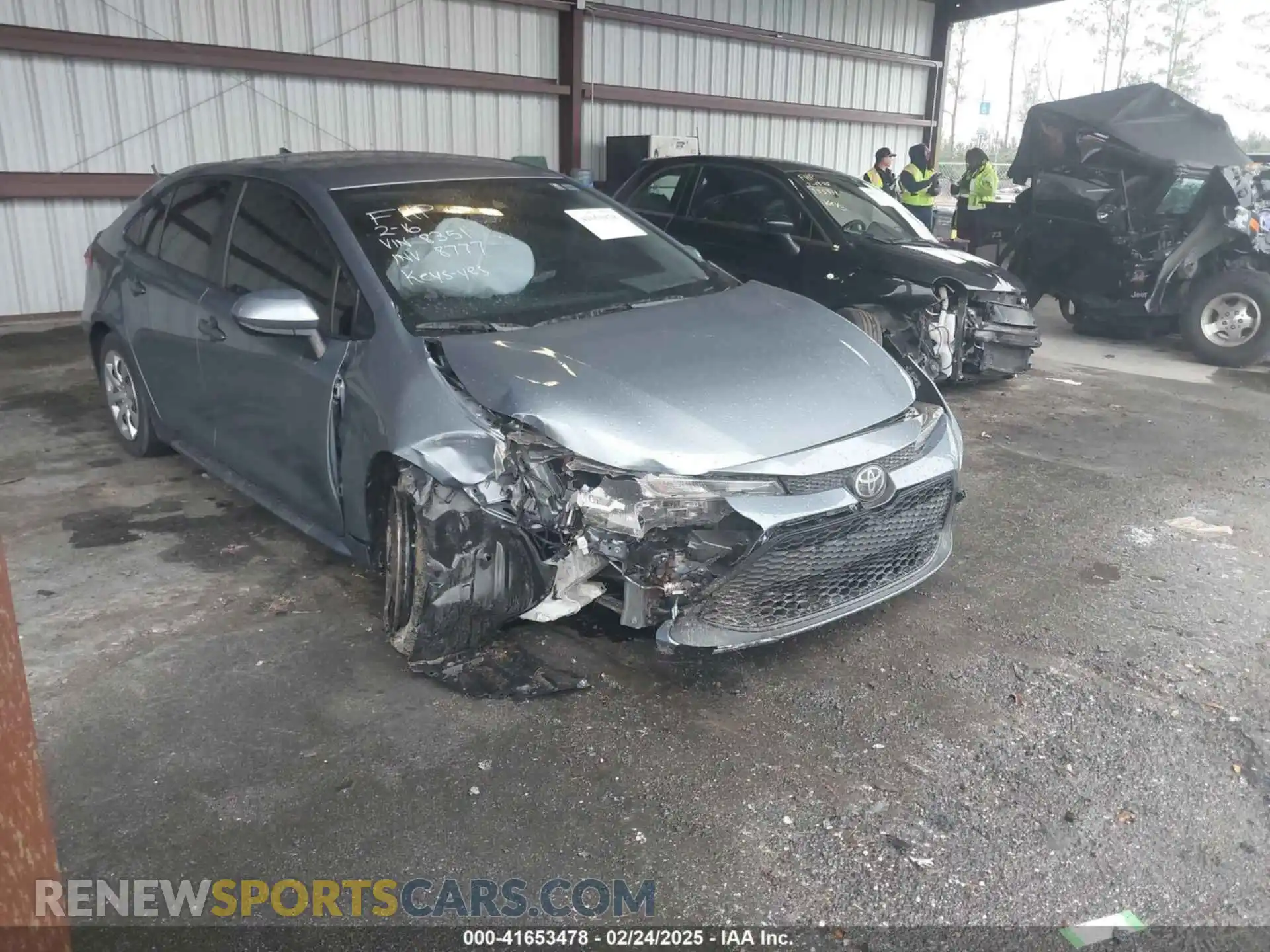 1 fotografías del automóvil dañado JTDEPMAEXMJ118351 TOYOTA COROLLA 2021