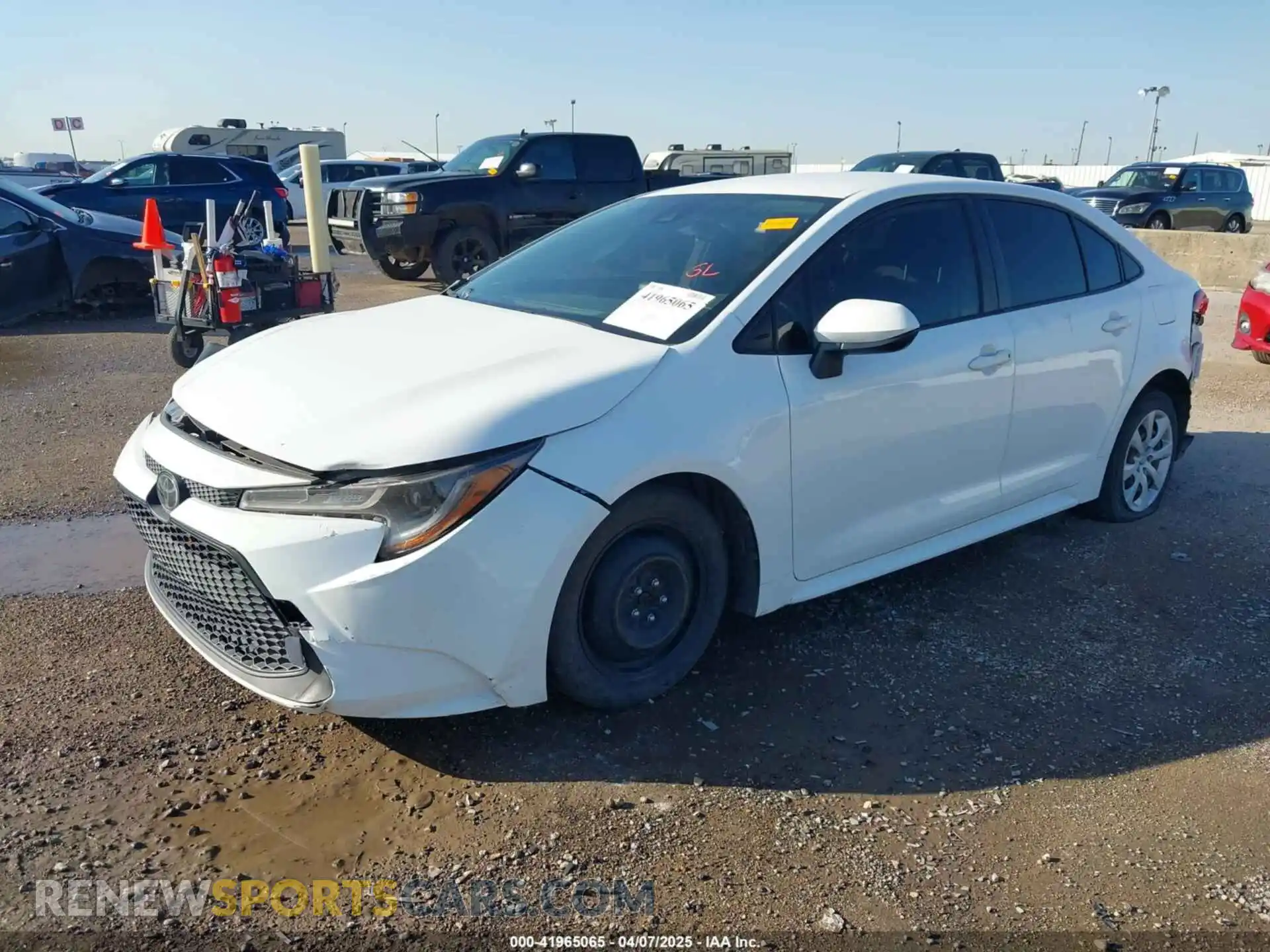 2 Фотография поврежденного автомобиля JTDEPMAEXMJ118706 TOYOTA COROLLA 2021