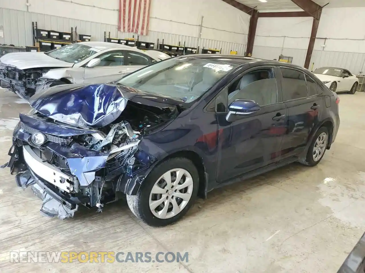 1 Photograph of a damaged car JTDEPMAEXMJ119449 TOYOTA COROLLA 2021