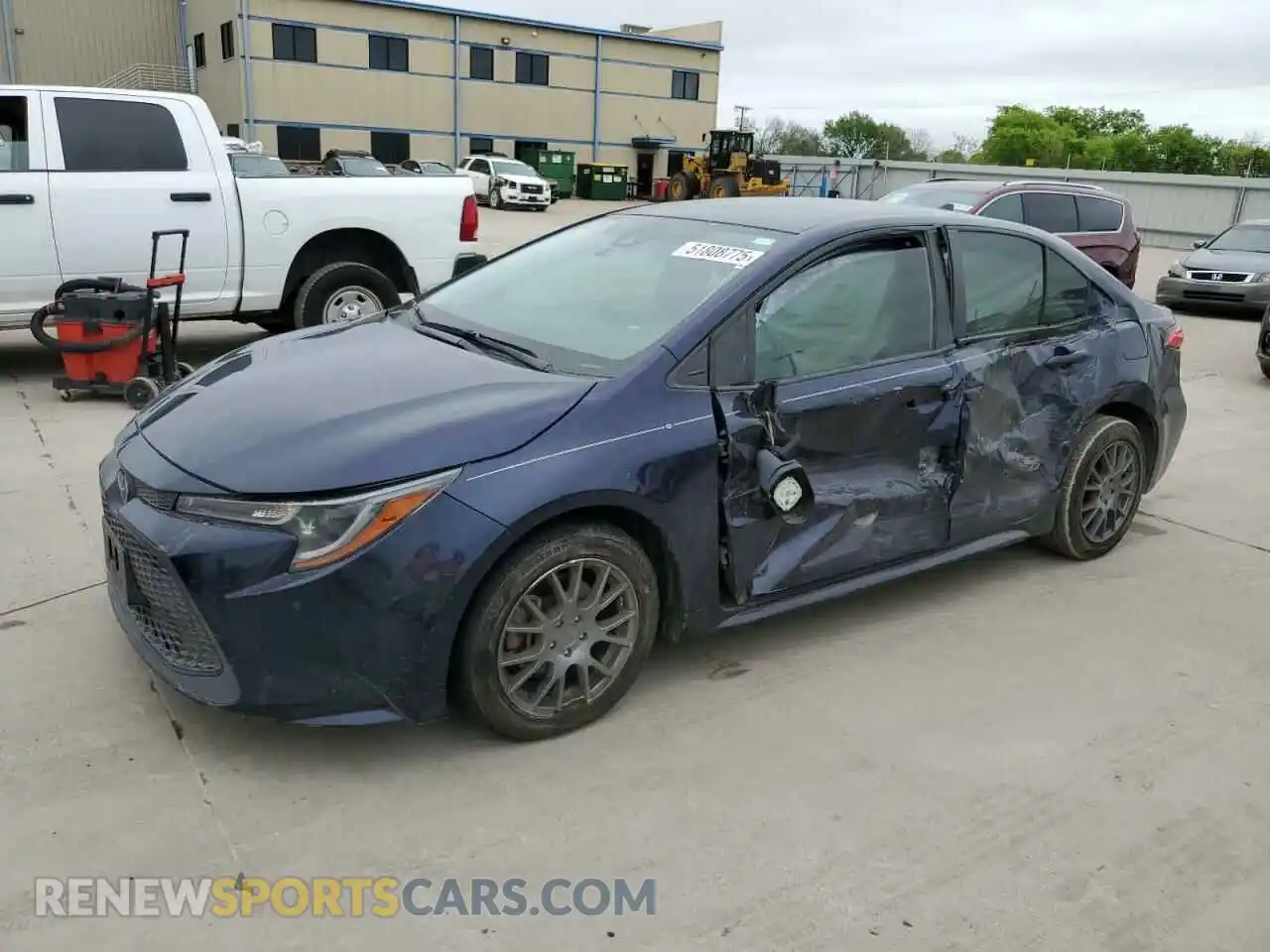 1 Photograph of a damaged car JTDEPMAEXMJ120018 TOYOTA COROLLA 2021