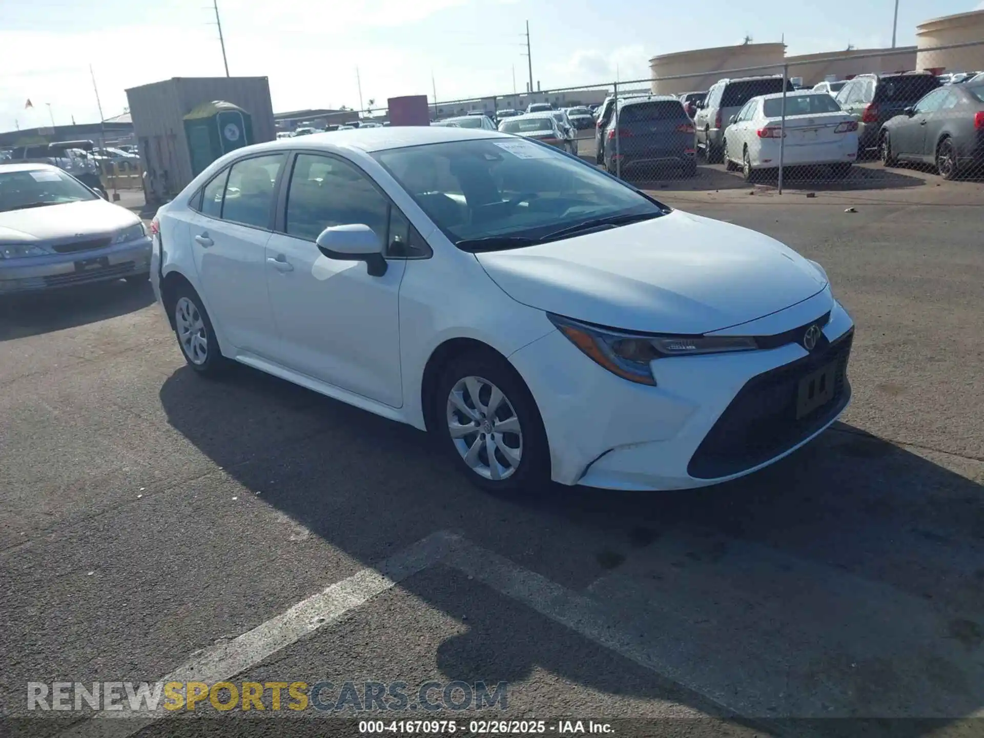 1 fotografías del automóvil dañado JTDEPMAEXMJ120228 TOYOTA COROLLA 2021