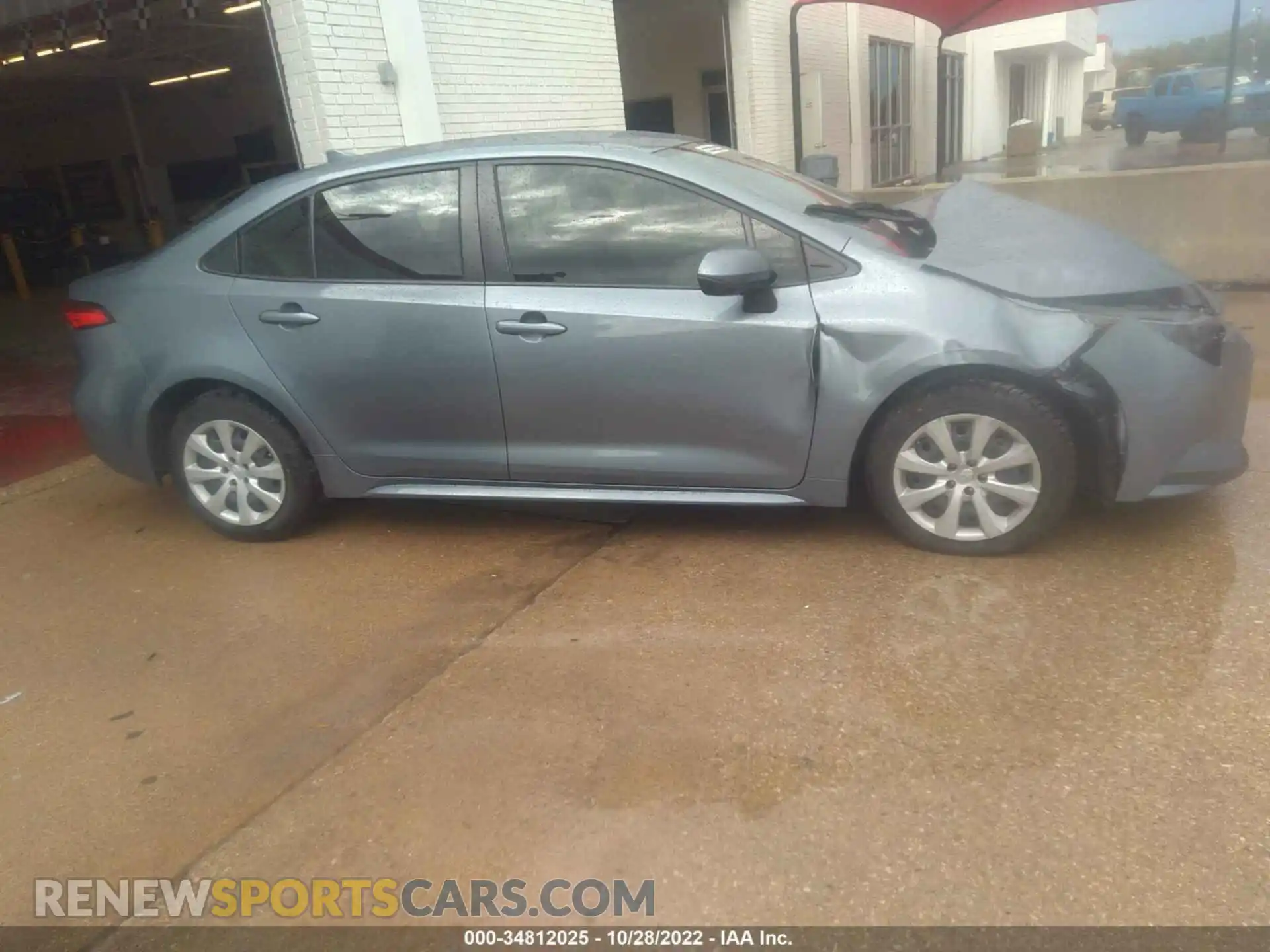 1 Photograph of a damaged car JTDEPMAEXMJ124702 TOYOTA COROLLA 2021