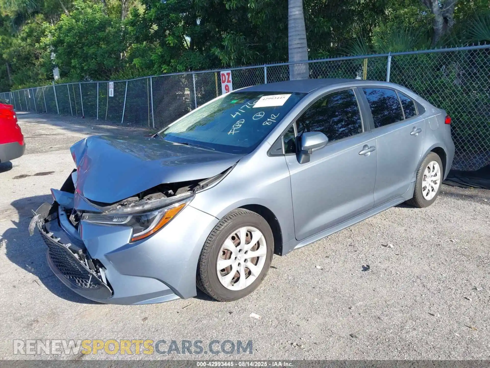 2 Photograph of a damaged car JTDEPMAEXMJ124716 TOYOTA COROLLA 2021