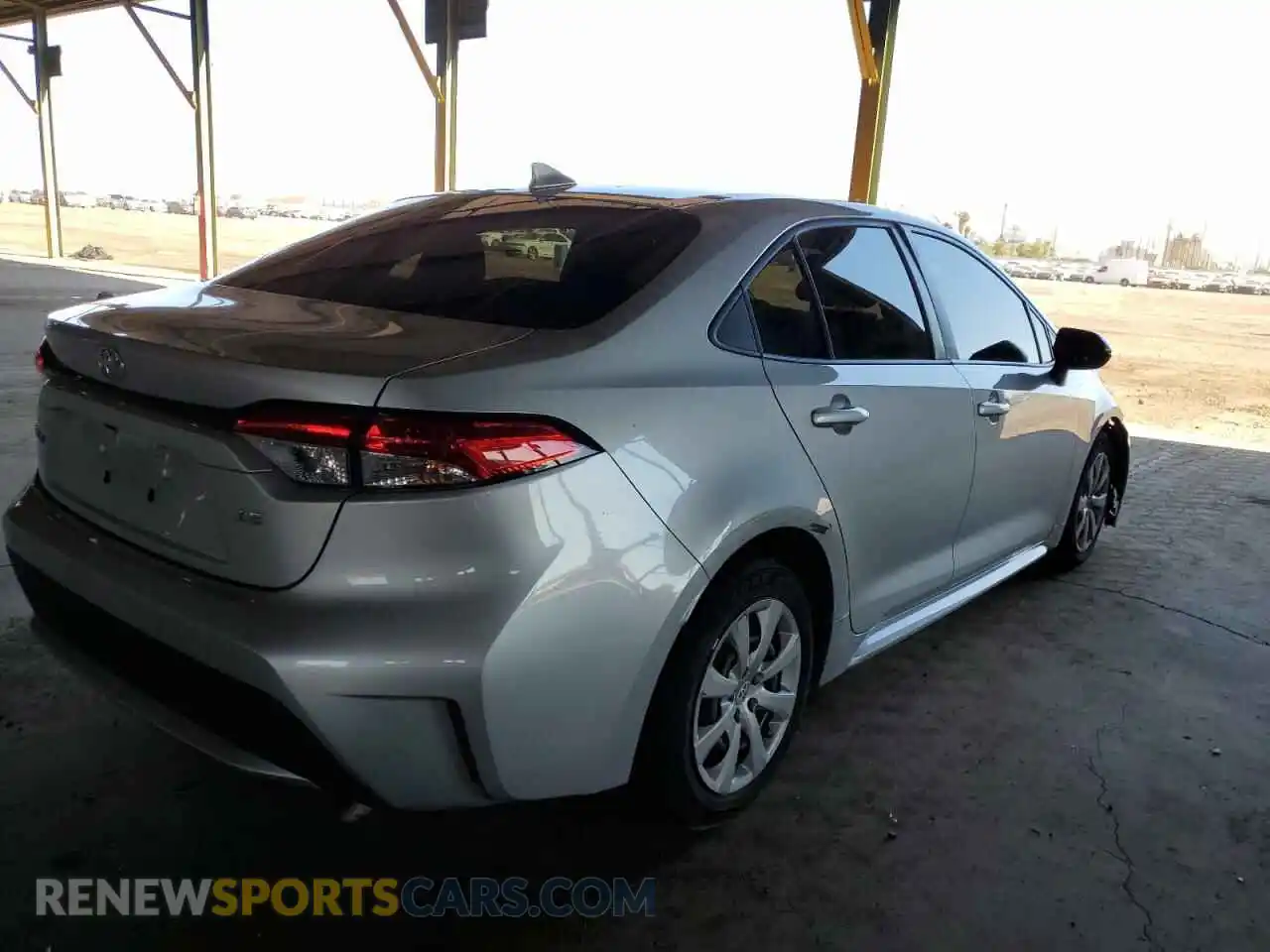 3 Photograph of a damaged car JTDEPMAEXMJ125073 TOYOTA COROLLA 2021