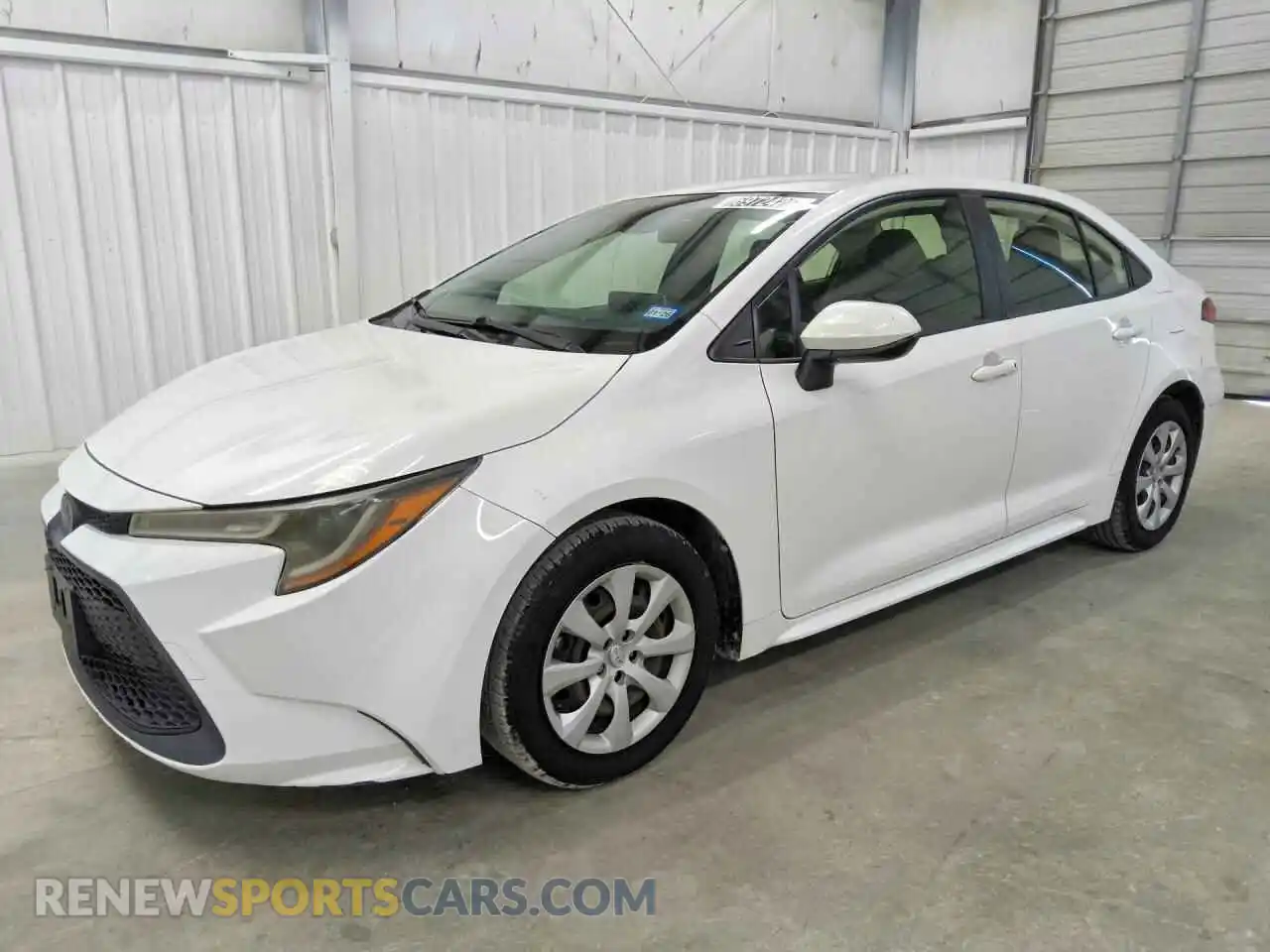 1 Photograph of a damaged car JTDEPMAEXMJ126353 TOYOTA COROLLA 2021