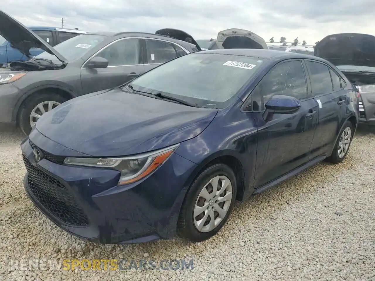1 Photograph of a damaged car JTDEPMAEXMJ127048 TOYOTA COROLLA 2021