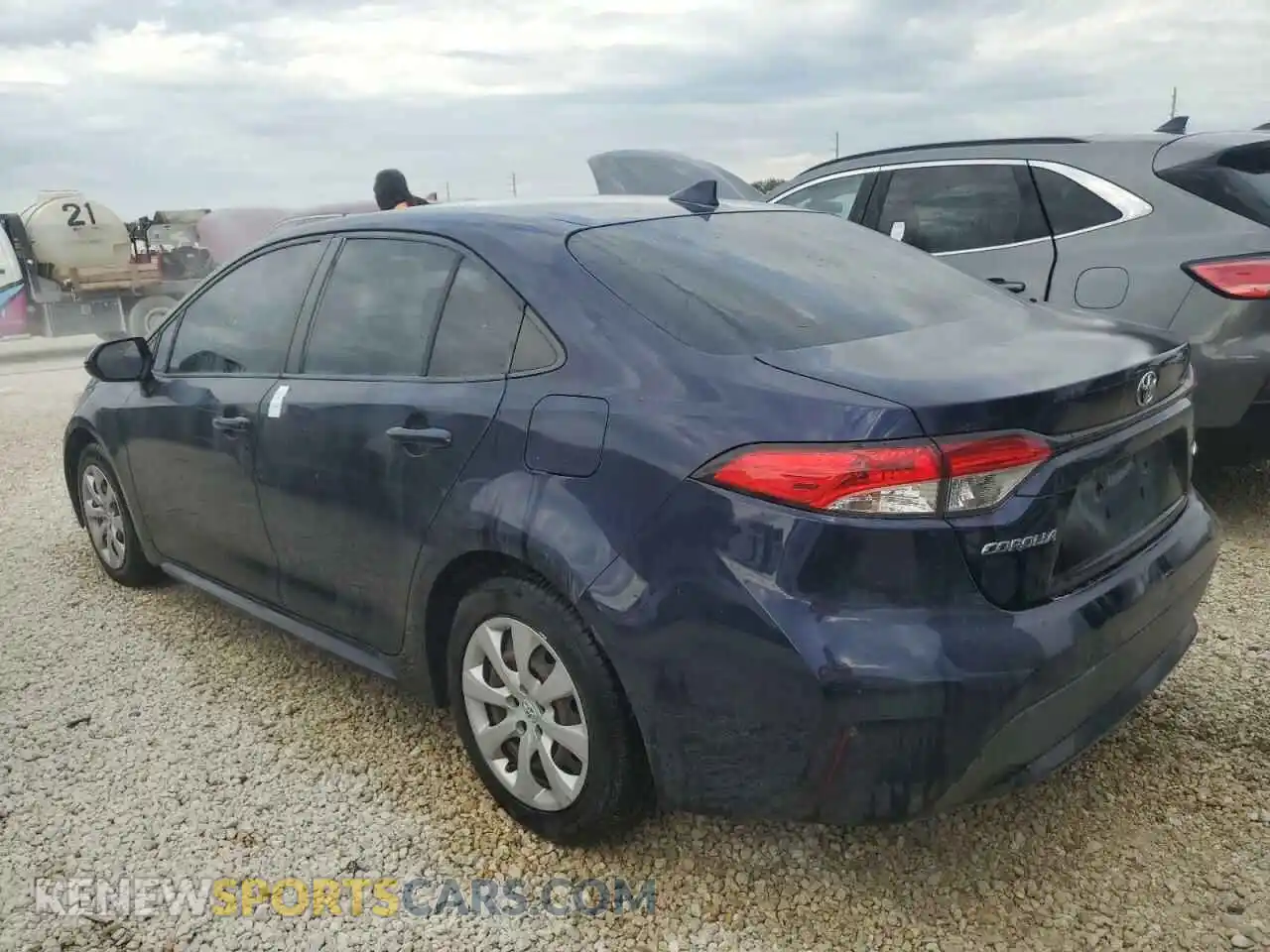 2 Photograph of a damaged car JTDEPMAEXMJ127048 TOYOTA COROLLA 2021