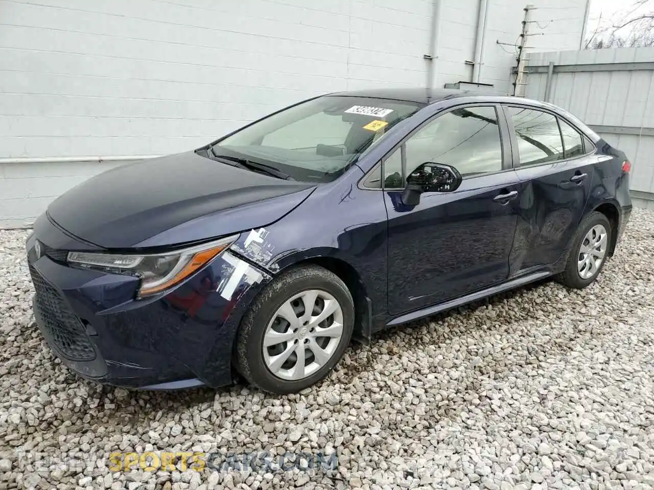 1 Photograph of a damaged car JTDEPMAEXMJ130709 TOYOTA COROLLA 2021