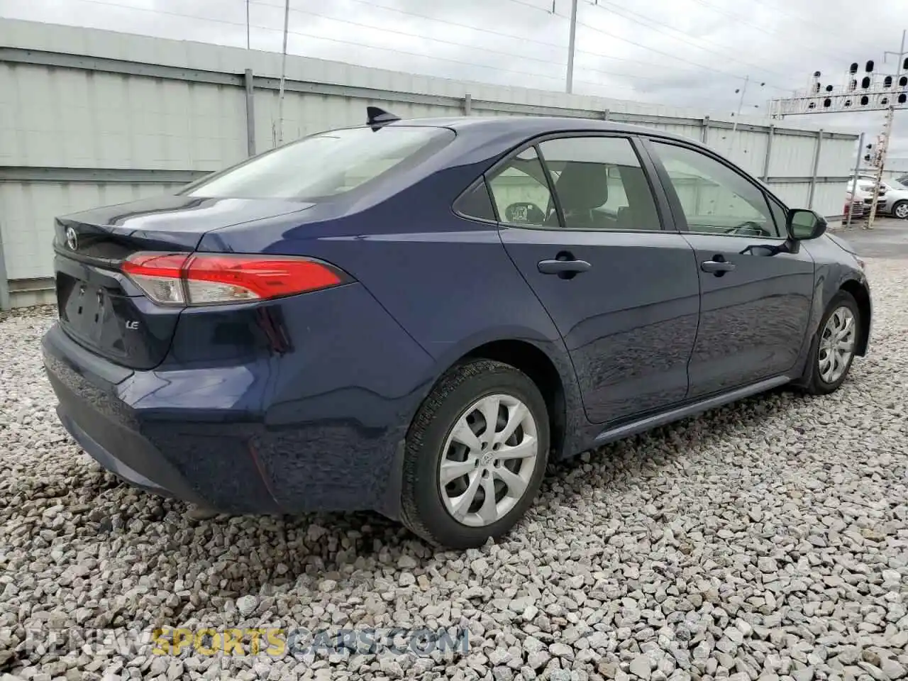3 Photograph of a damaged car JTDEPMAEXMJ130709 TOYOTA COROLLA 2021