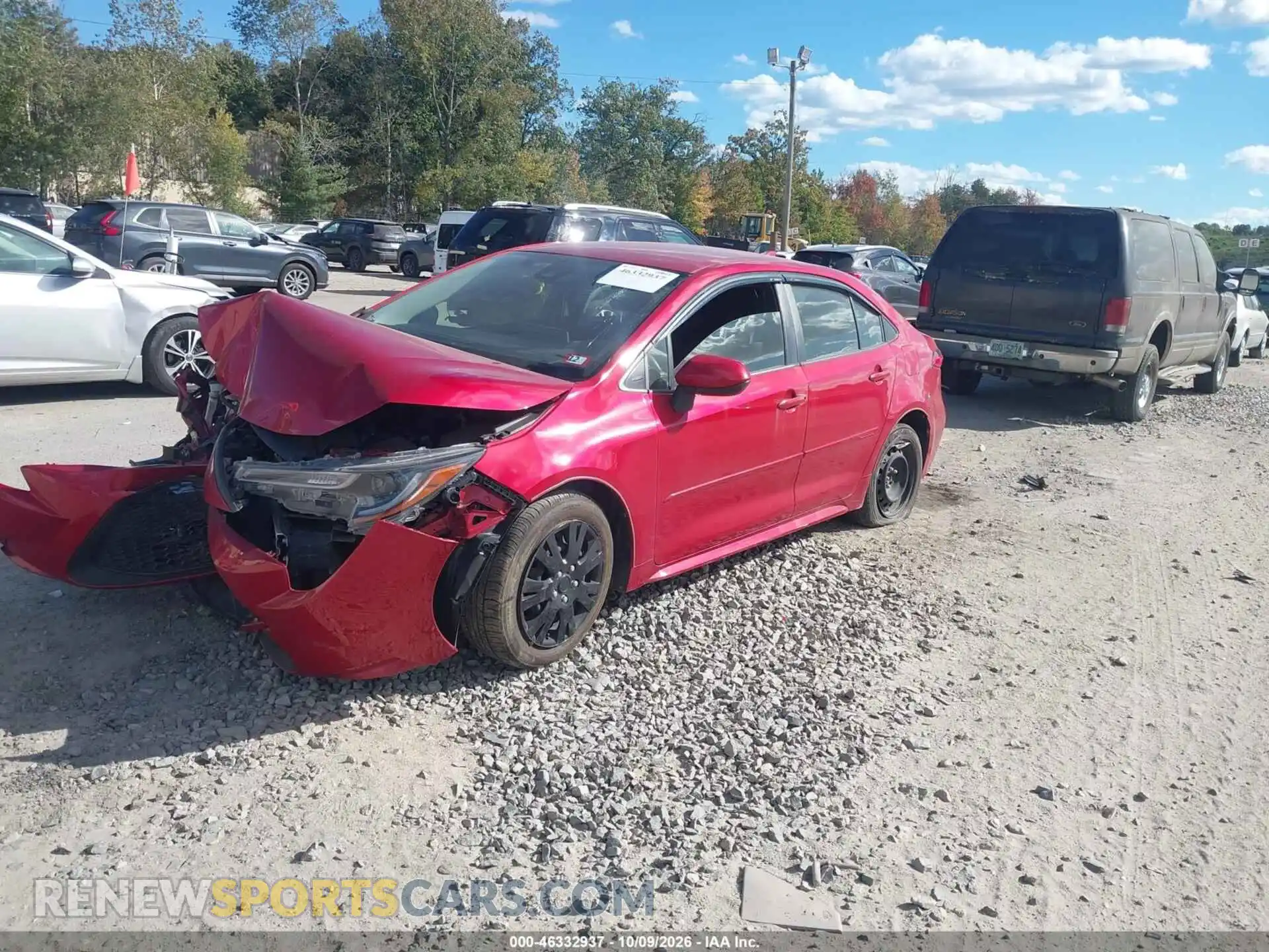 1 fotografías del automóvil dañado JTDEPMAEXMJ130872 TOYOTA COROLLA 2021