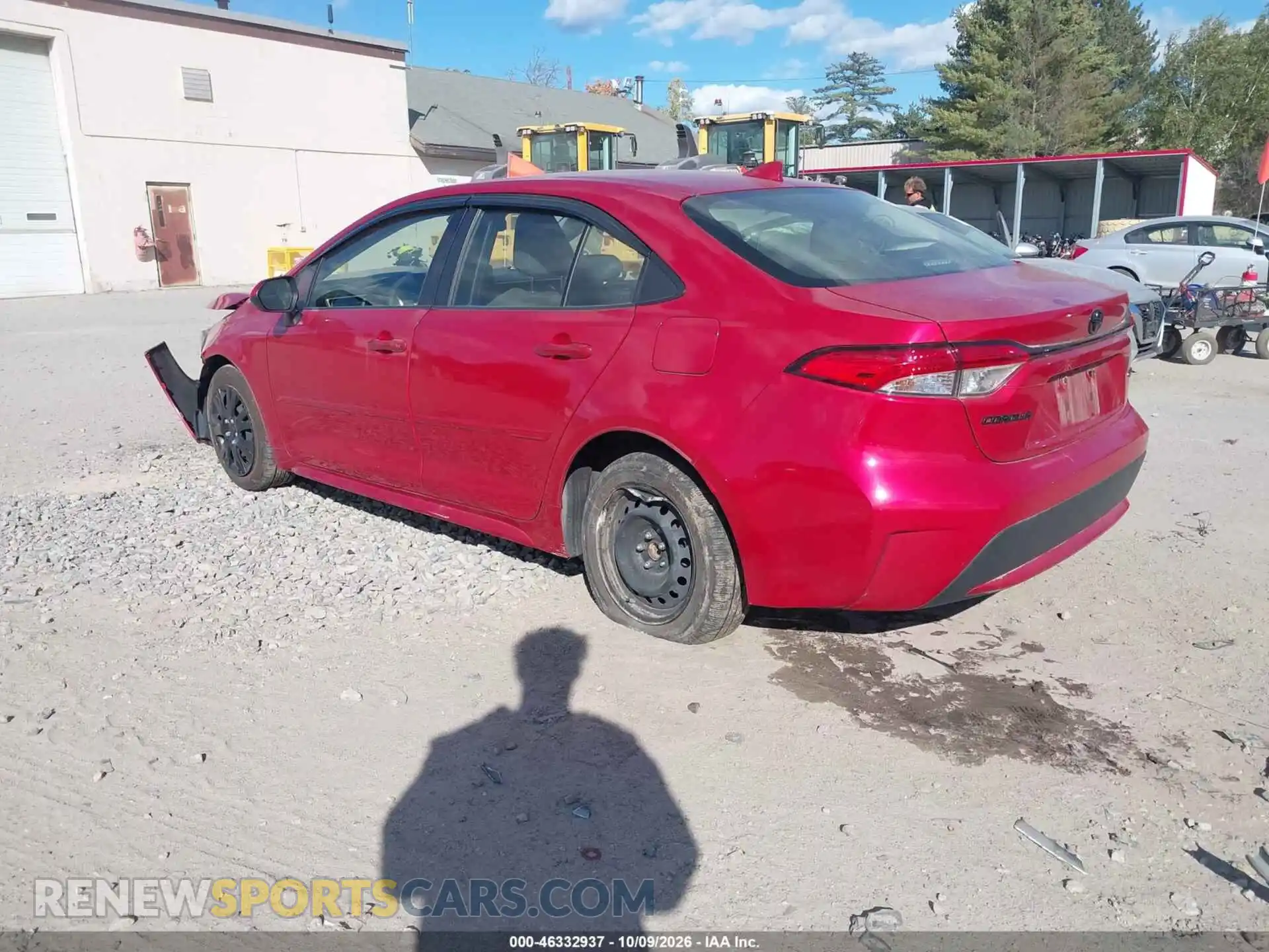 2 fotografías del automóvil dañado JTDEPMAEXMJ130872 TOYOTA COROLLA 2021