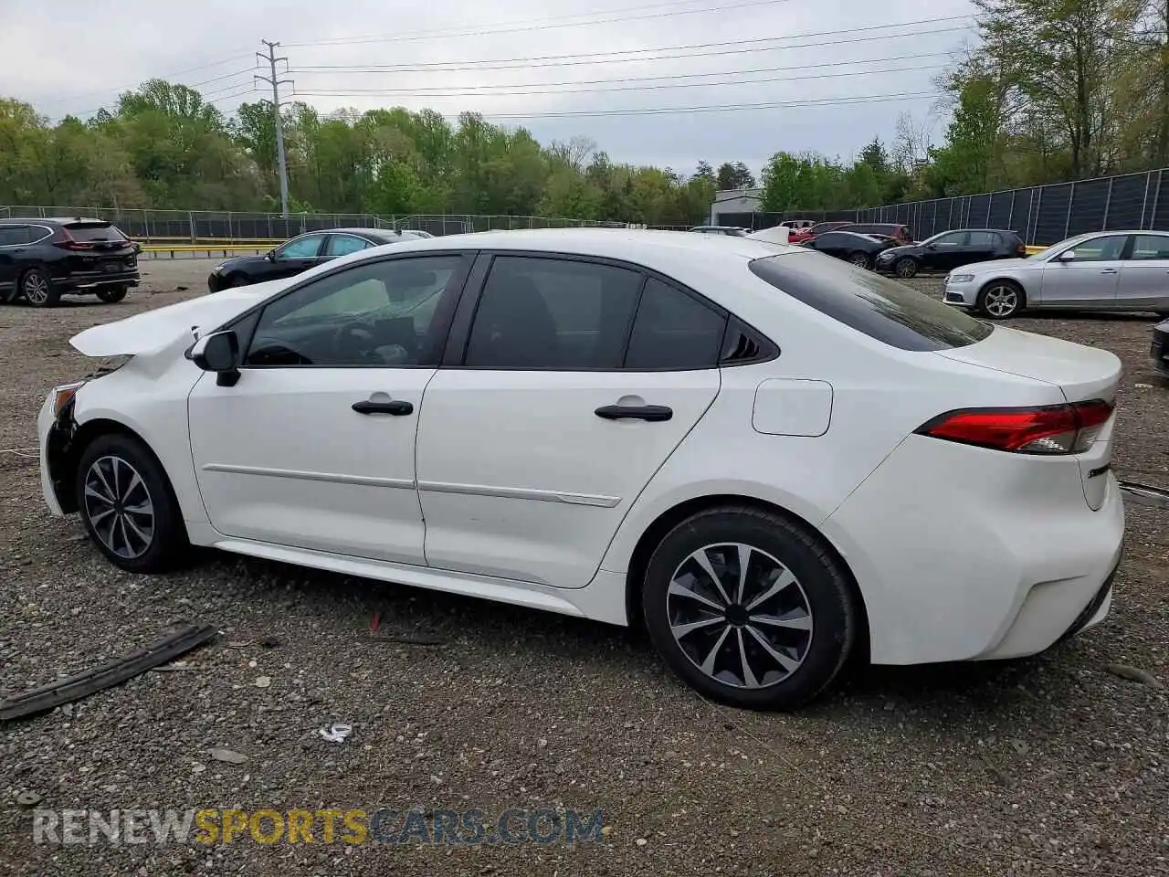 2 Photograph of a damaged car JTDEPMAEXMJ131522 TOYOTA COROLLA 2021