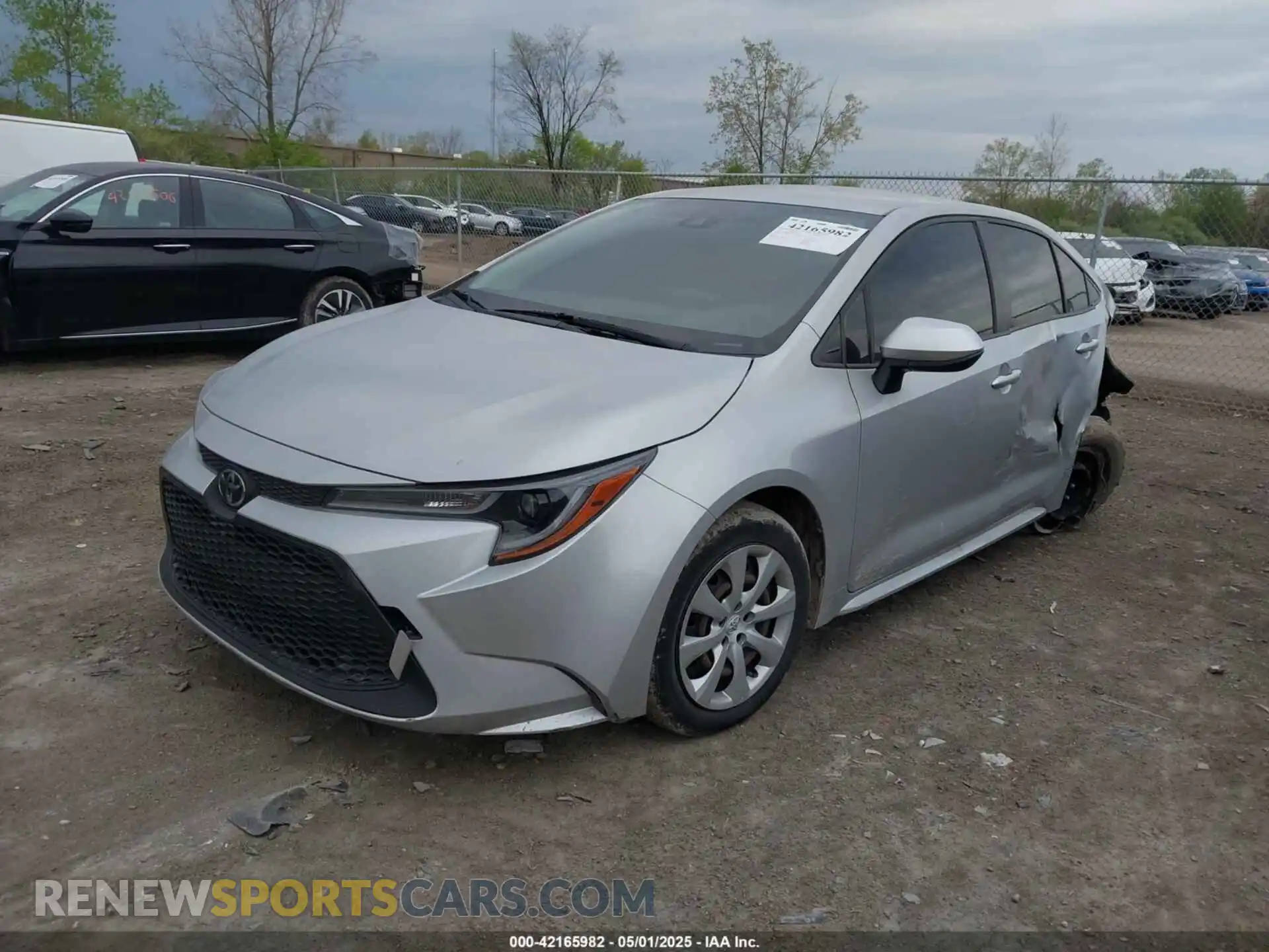 2 Photograph of a damaged car JTDEPMAEXMJ131584 TOYOTA COROLLA 2021