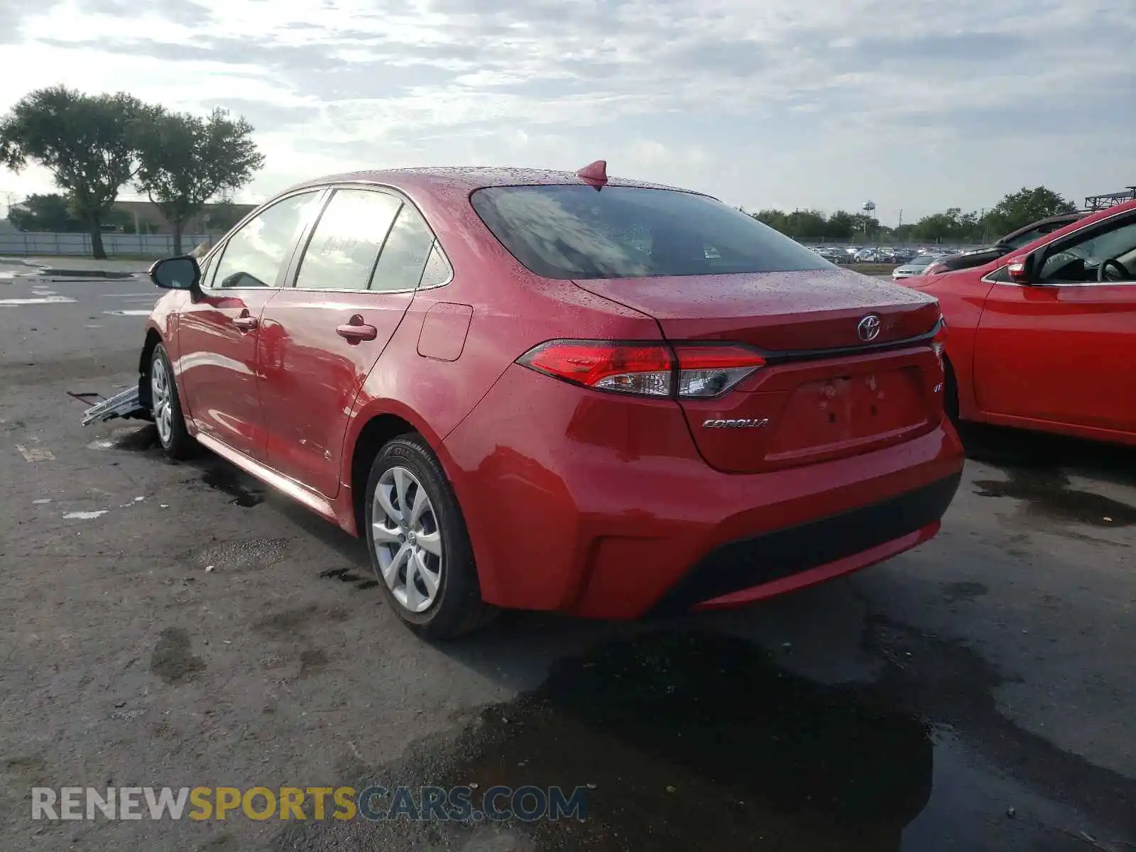 3 Photograph of a damaged car JTDEPMAEXMJ134811 TOYOTA COROLLA 2021