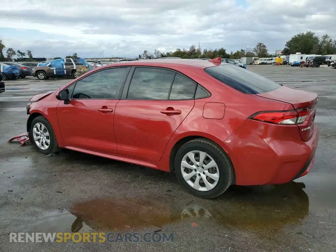 2 Photograph of a damaged car JTDEPMAEXMJ144013 TOYOTA COROLLA 2021