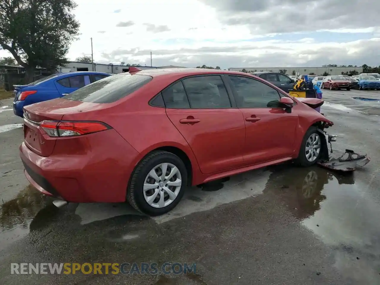 3 Photograph of a damaged car JTDEPMAEXMJ144013 TOYOTA COROLLA 2021