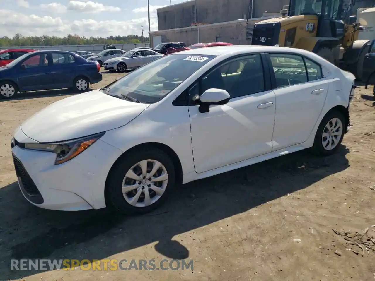 1 Photograph of a damaged car JTDEPMAEXMJ144903 TOYOTA COROLLA 2021
